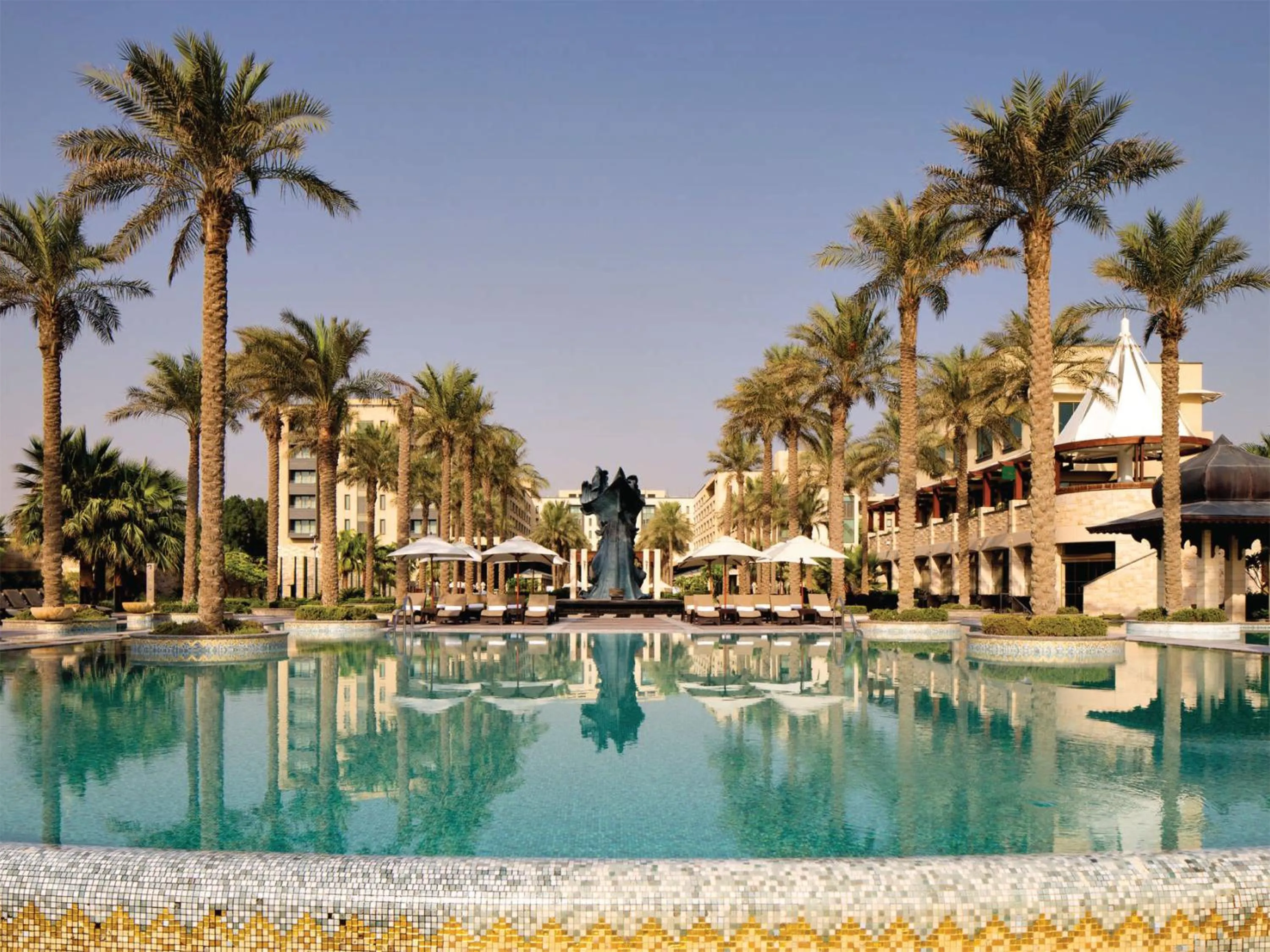 Pool view in Jumeirah Messilah Beach Kuwait