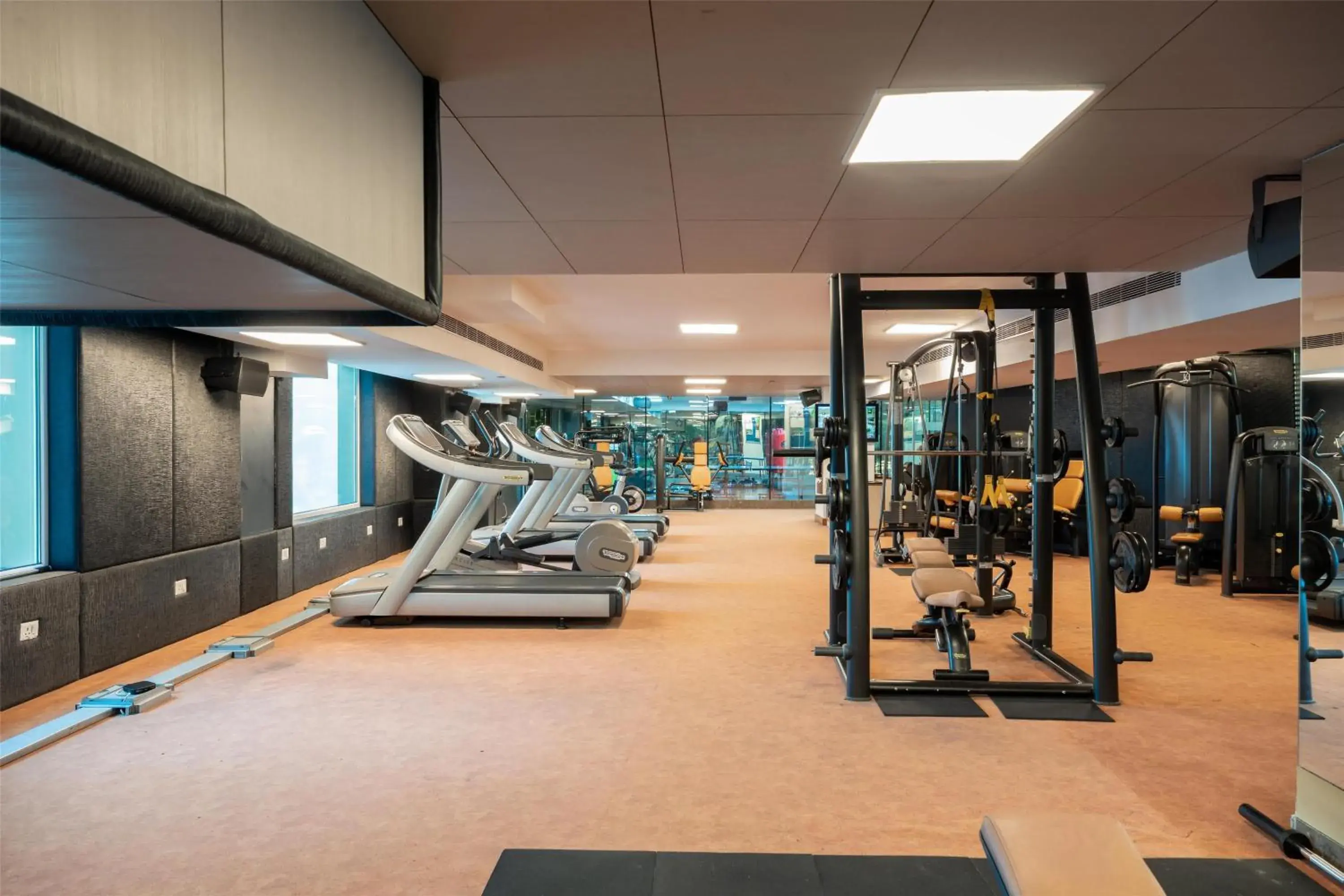 Fitness centre/facilities in Radisson Blu Hotel MBD Ludhiana Fitness centre/facilities in Radisson Blu Hotel MBD Ludhiana
