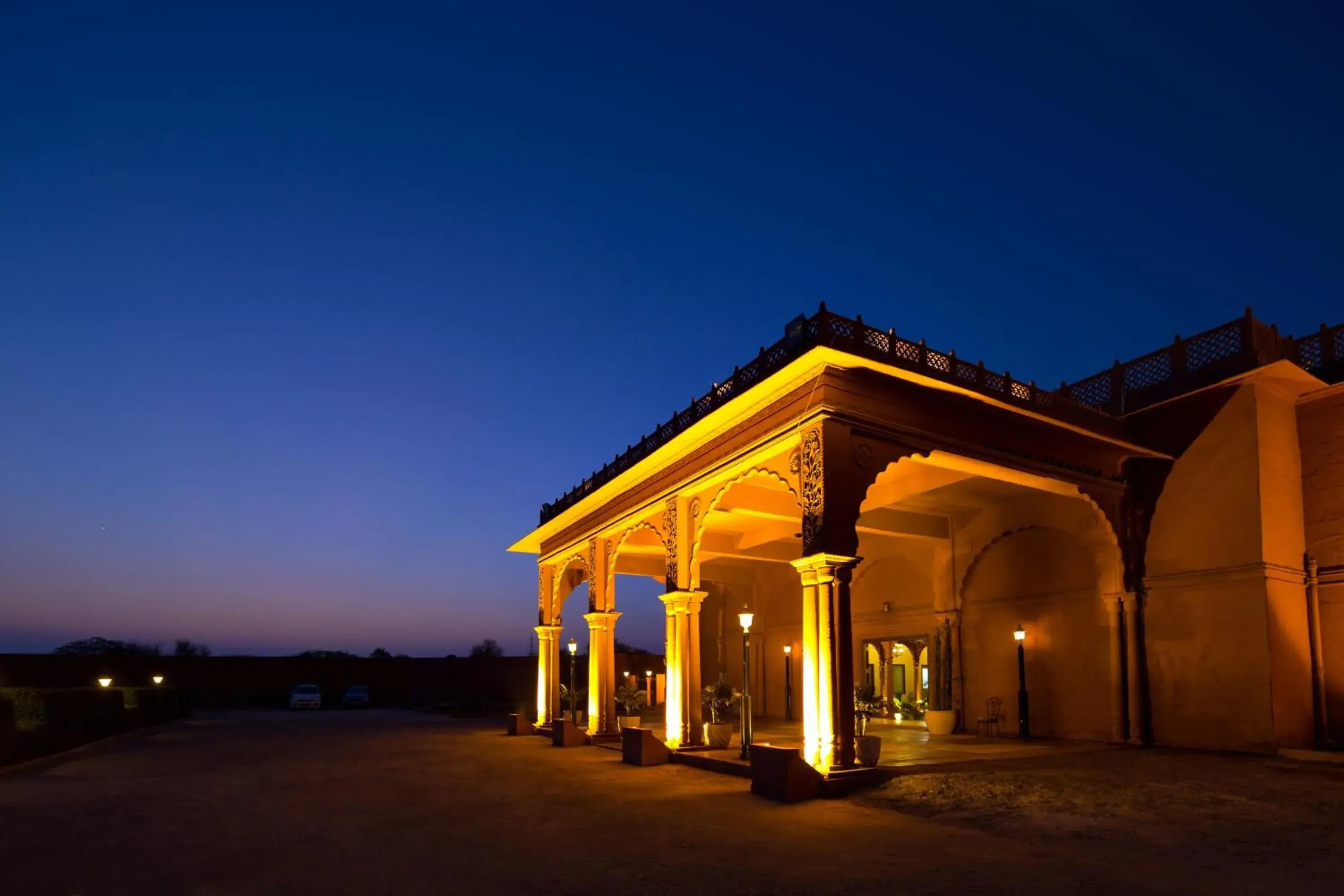 Facade/entrance in Vesta Bikaner Palace Facade/entrance in Vesta Bikaner Palace