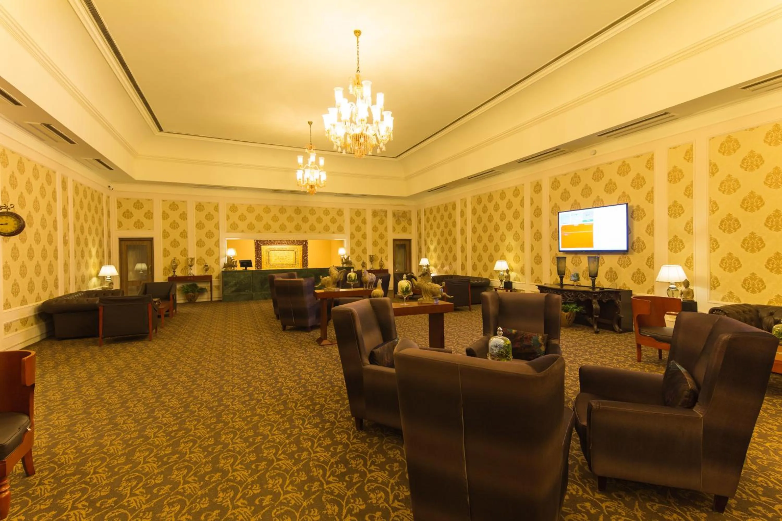 Lobby or reception in Vesta Bikaner Palace