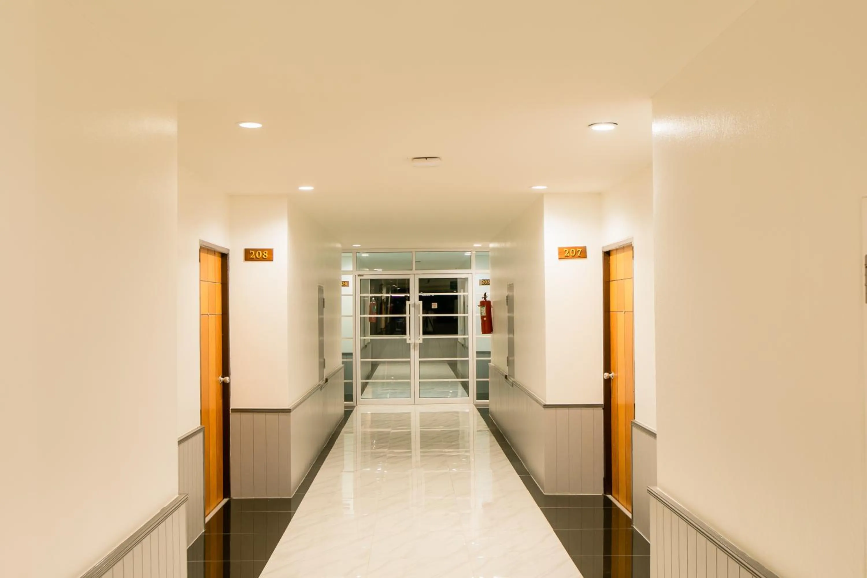 On site in The Mercy Hotel