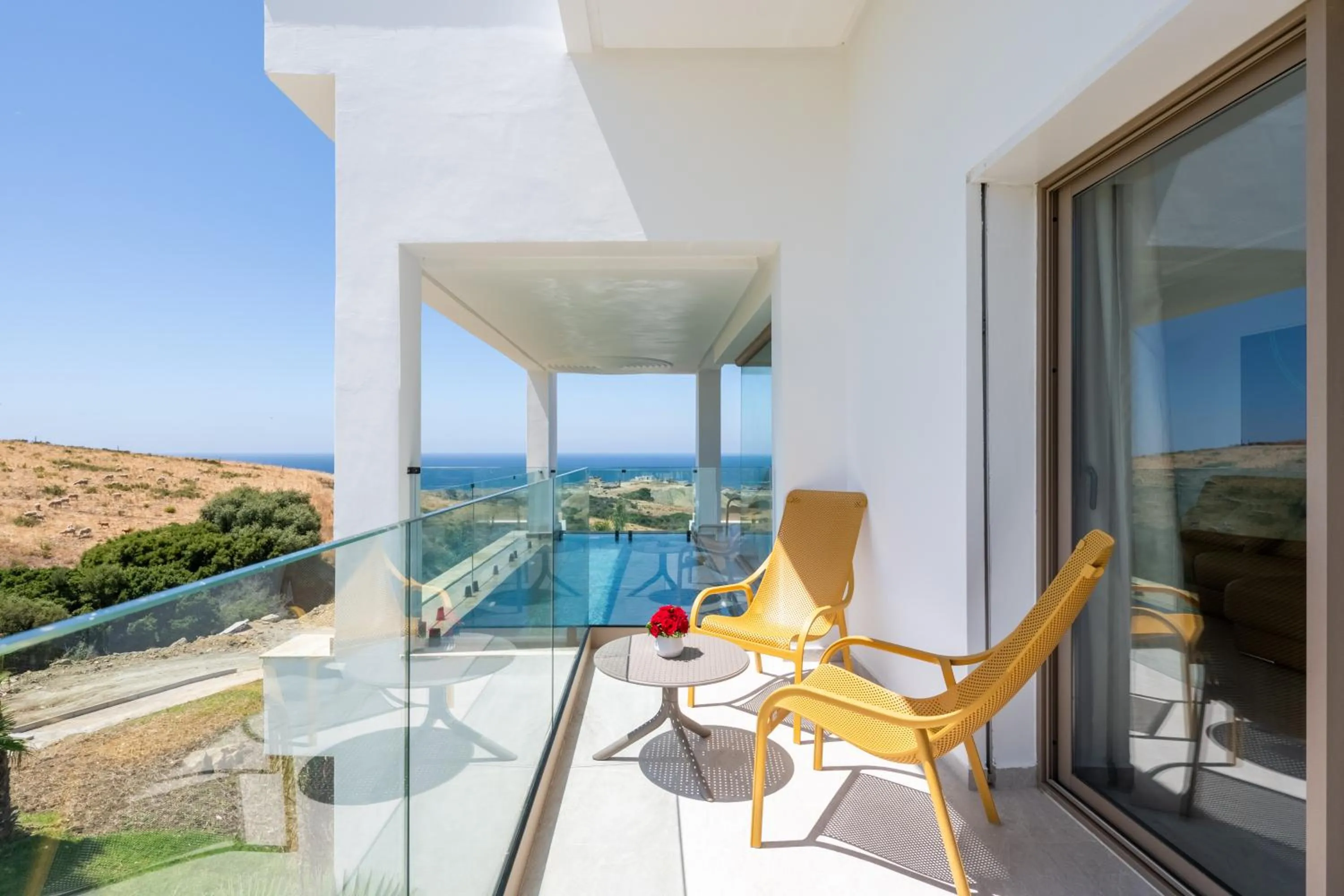 Balcony/Terrace in Le Tanger Résidence Hôtelière