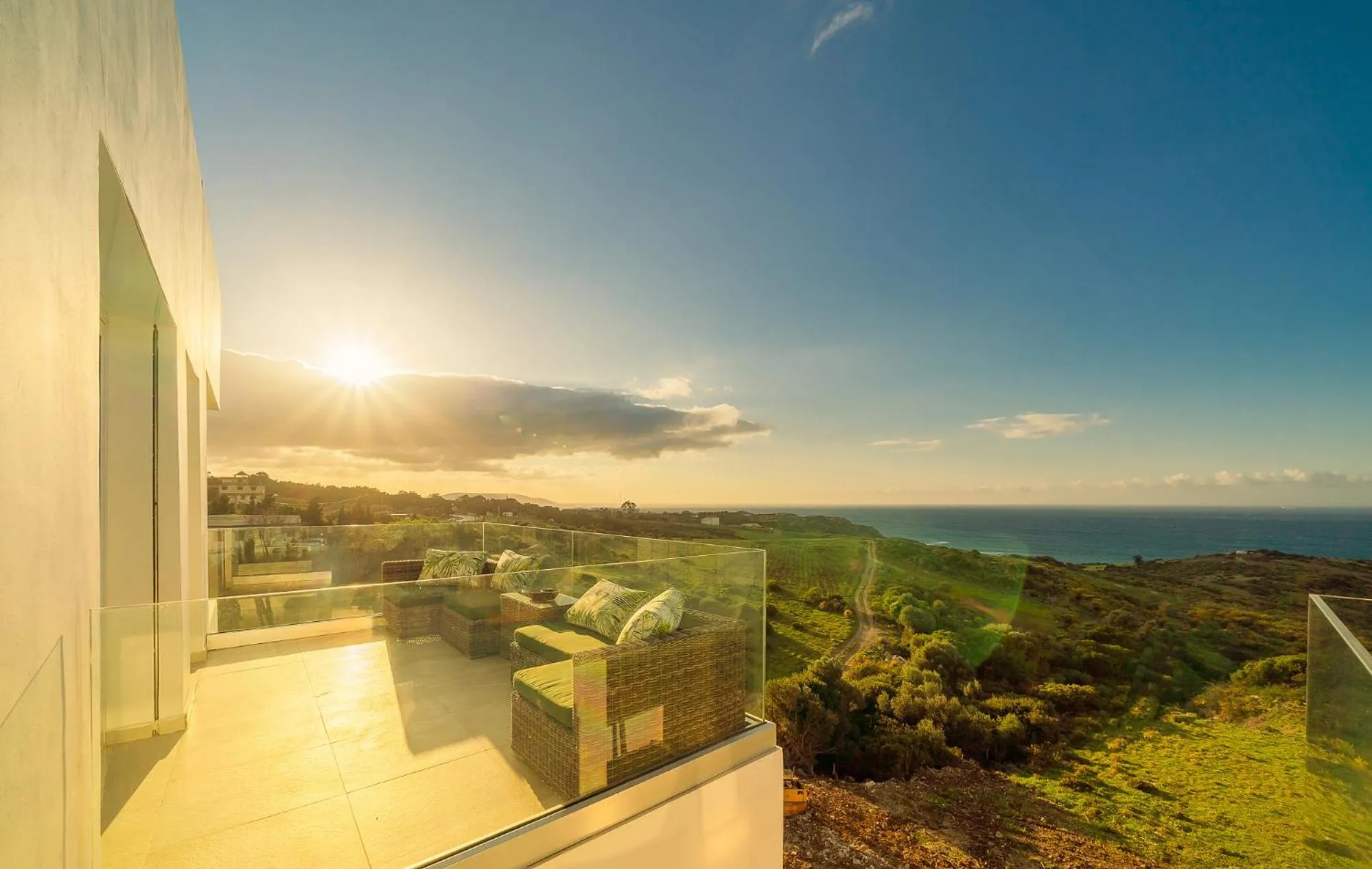 Patio in Le Tanger Résidence Hôtelière
