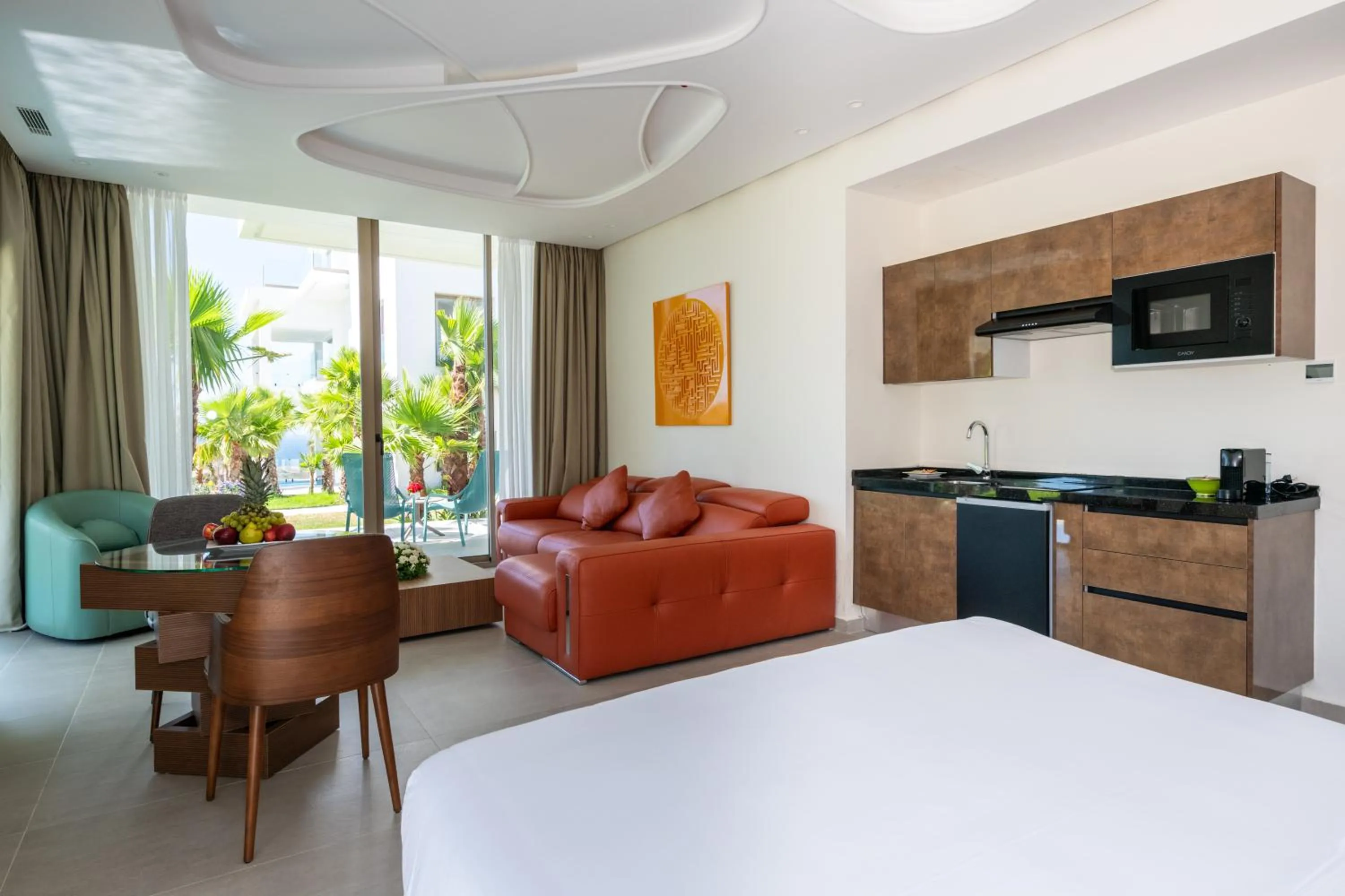 Bed in Le Tanger Résidence Hôtelière