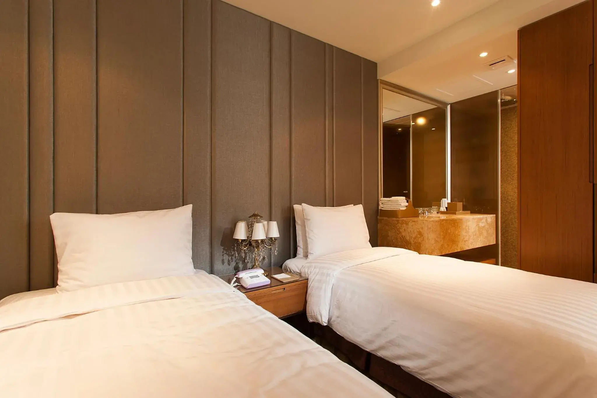 Bed in Grammos Hotel Bed in Grammos Hotel