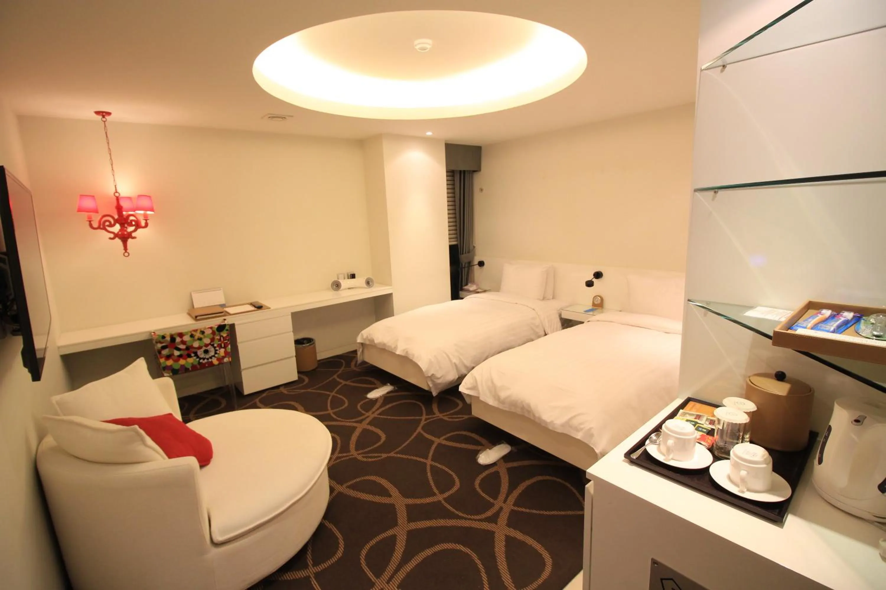 Decorative detail in Grammos Hotel