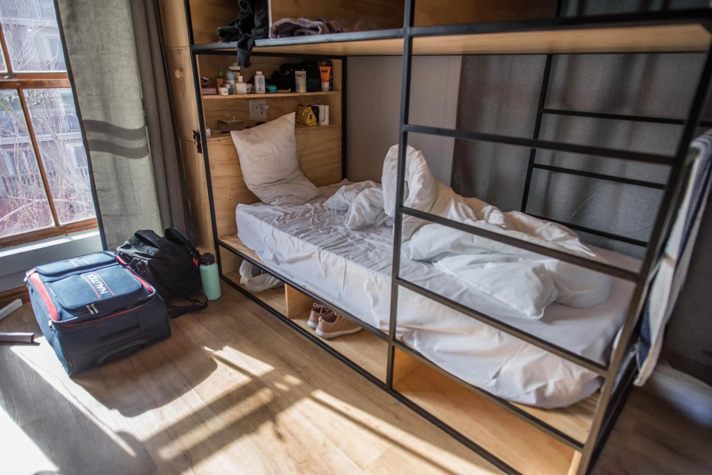 bunk bed in Atlantic Point Backpackers