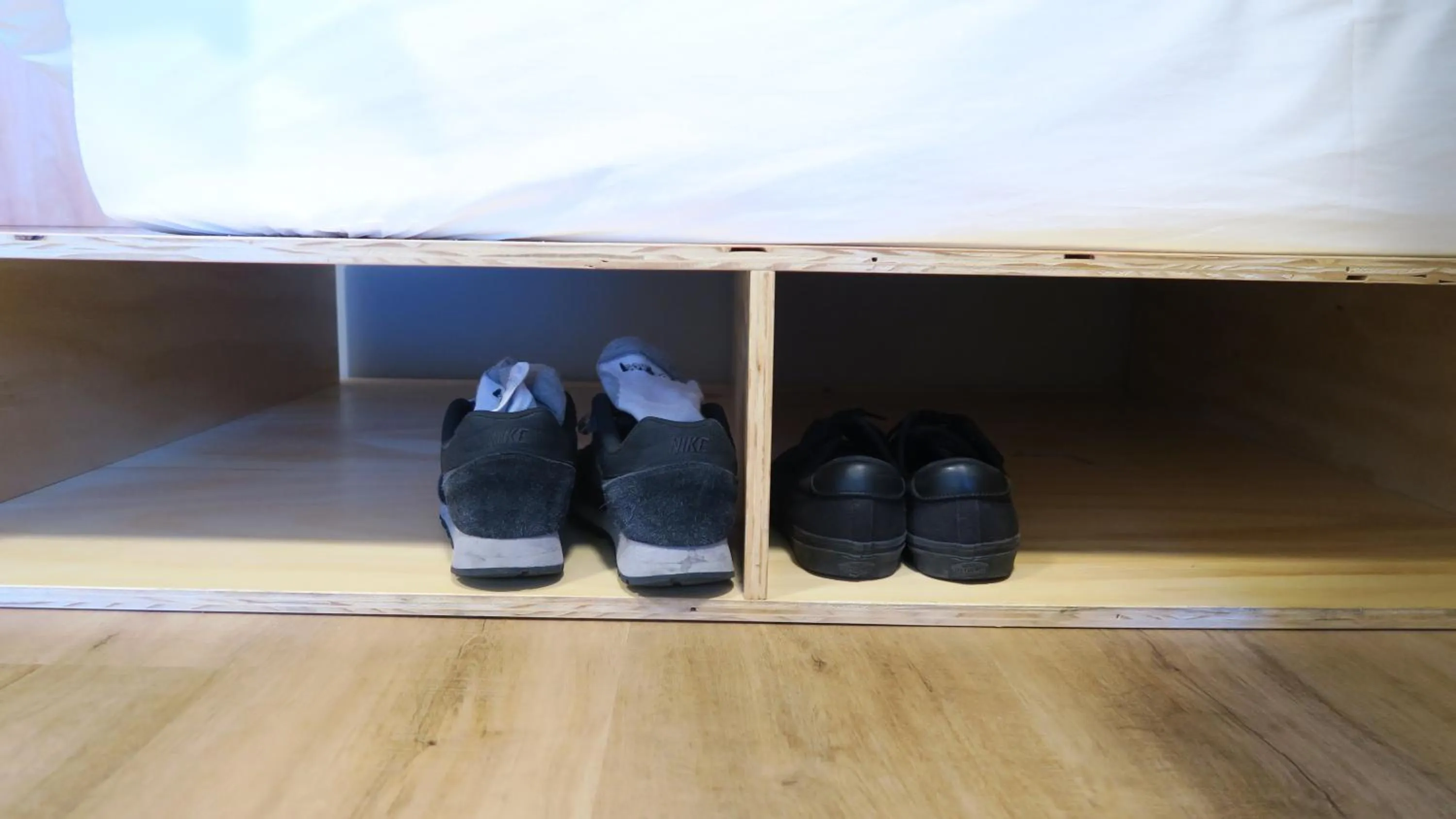 Bed in Atlantic Point Backpackers