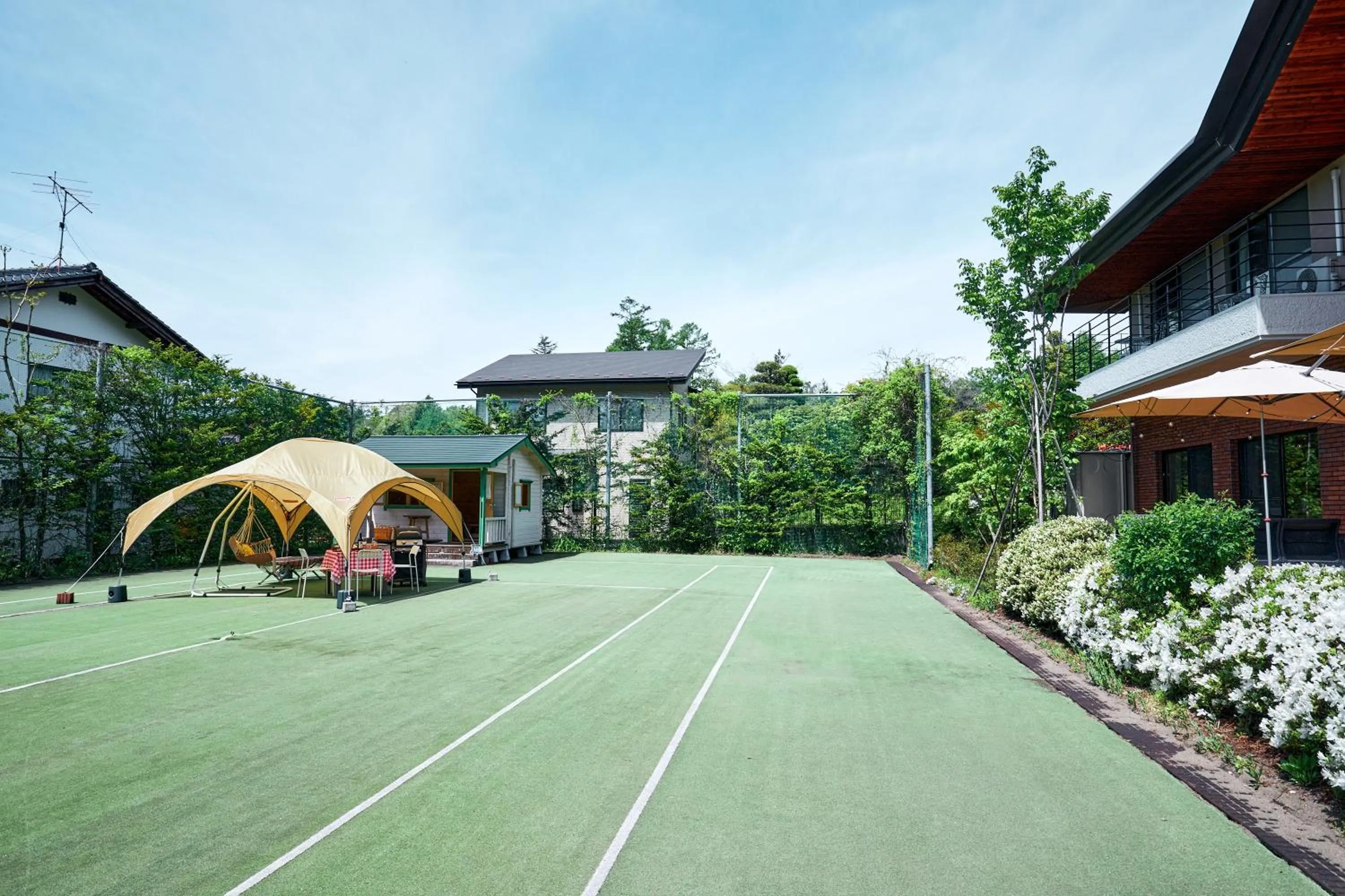 Facade/entrance in IKOI Villa