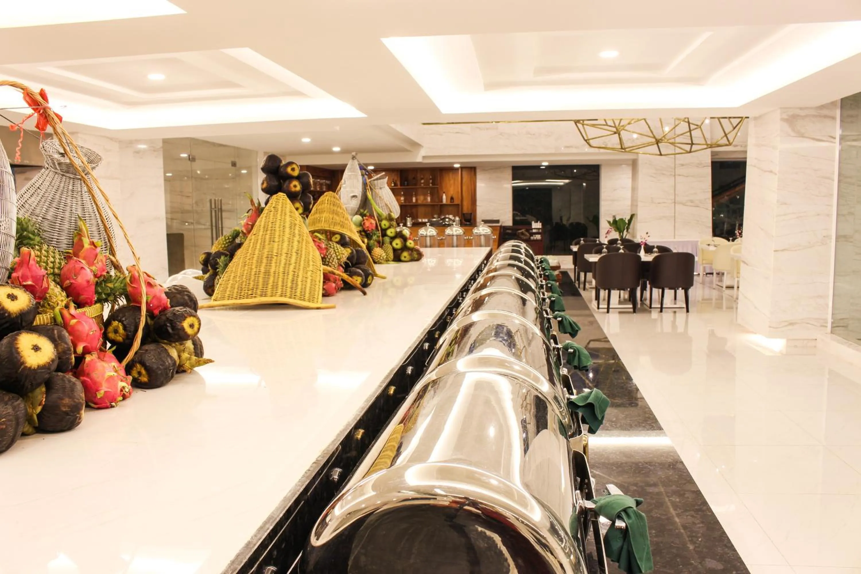 Buffet breakfast in Sokhalay Angkor Inn