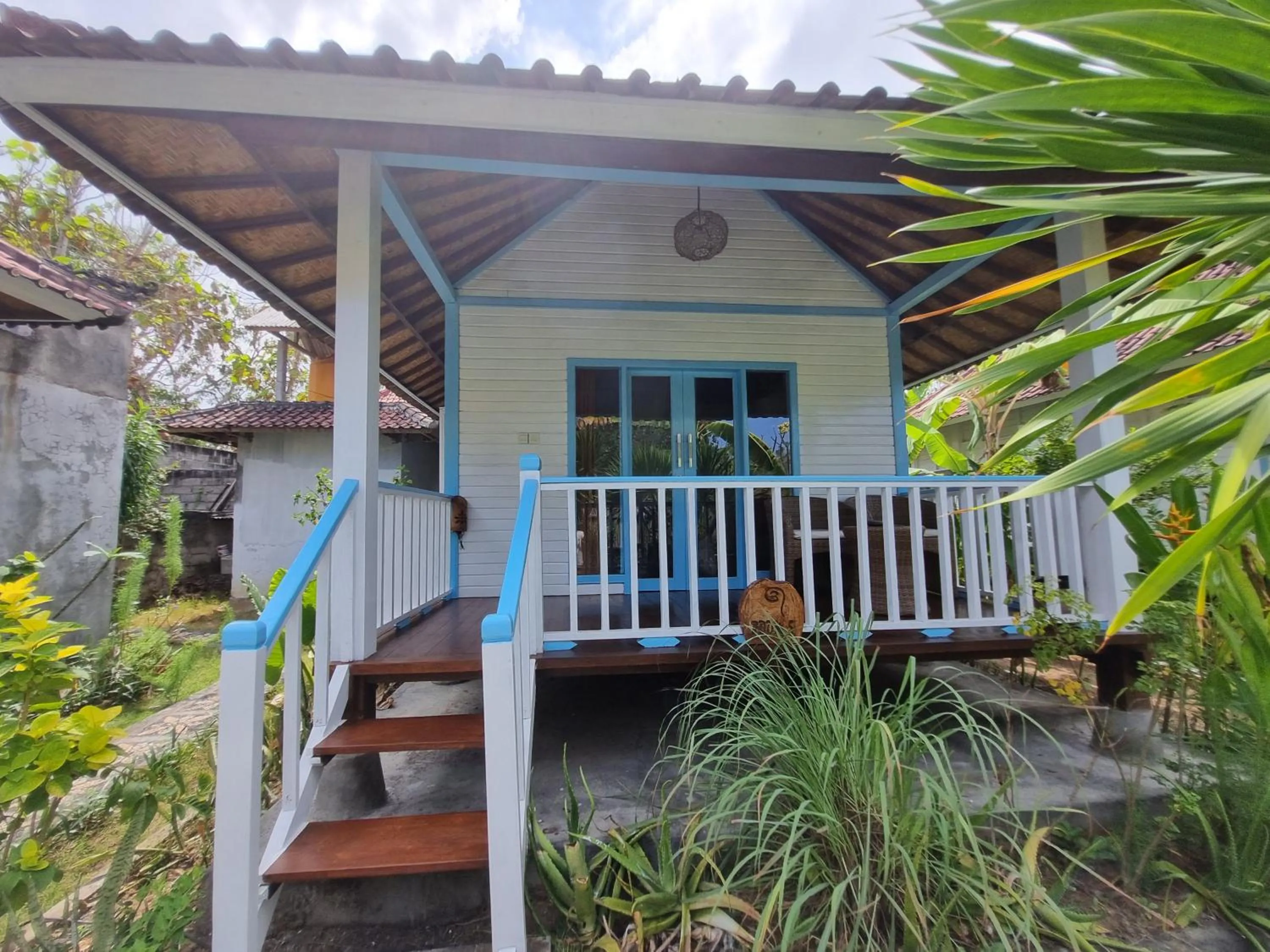Patio in The Akah Cottage