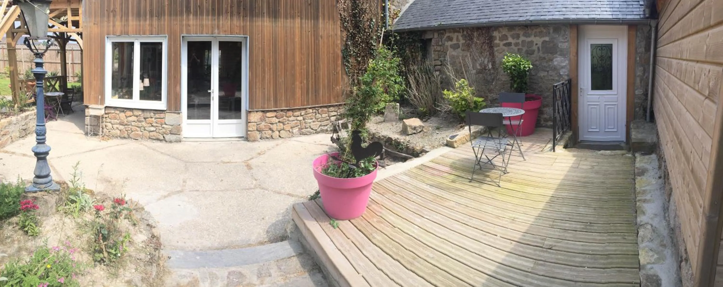 Balcony/Terrace in Chambres d'Hôtes Fleur de Sel