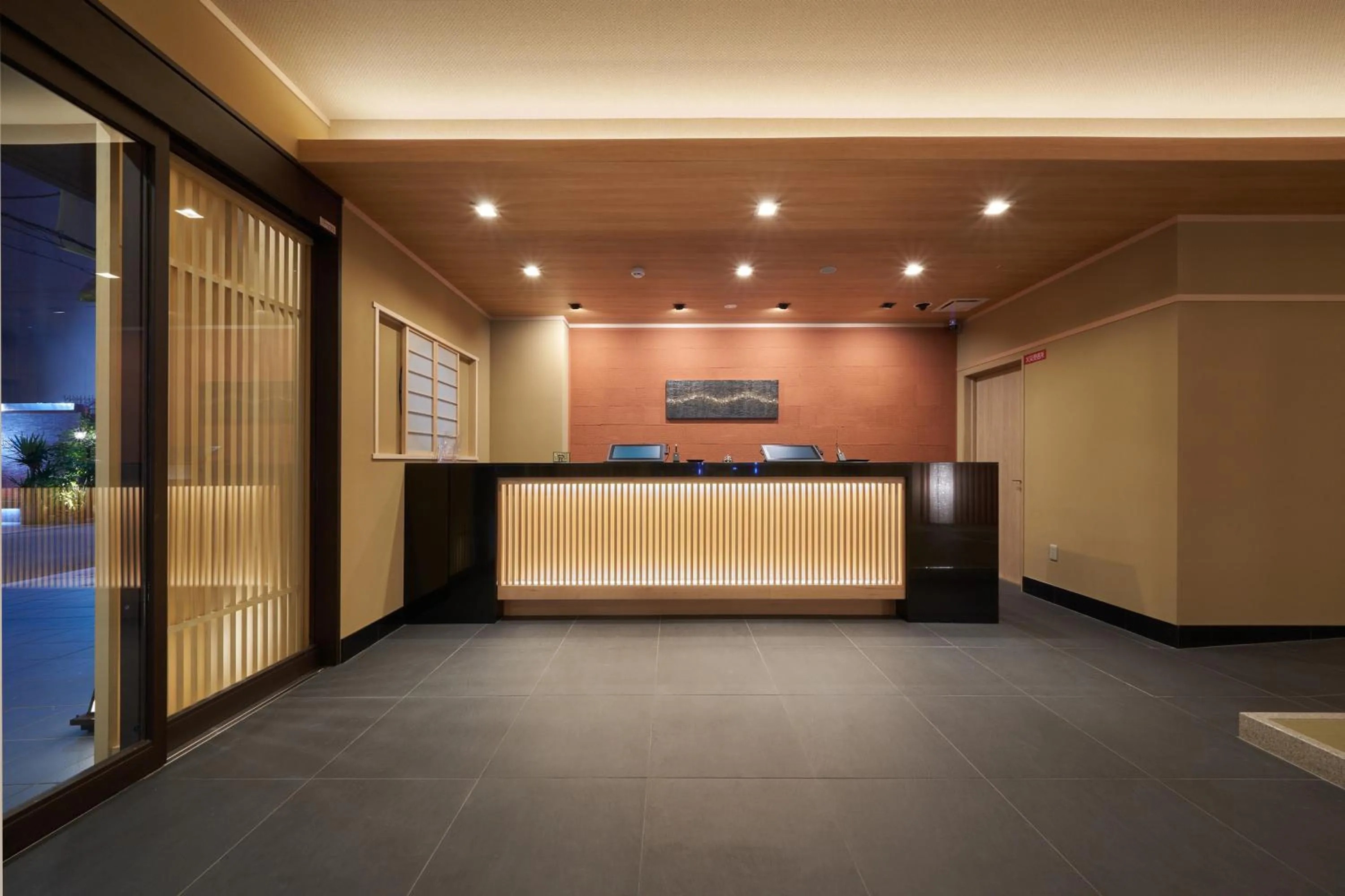 Lobby or reception in Welina Hotel Shinsaibashi NAGOMI