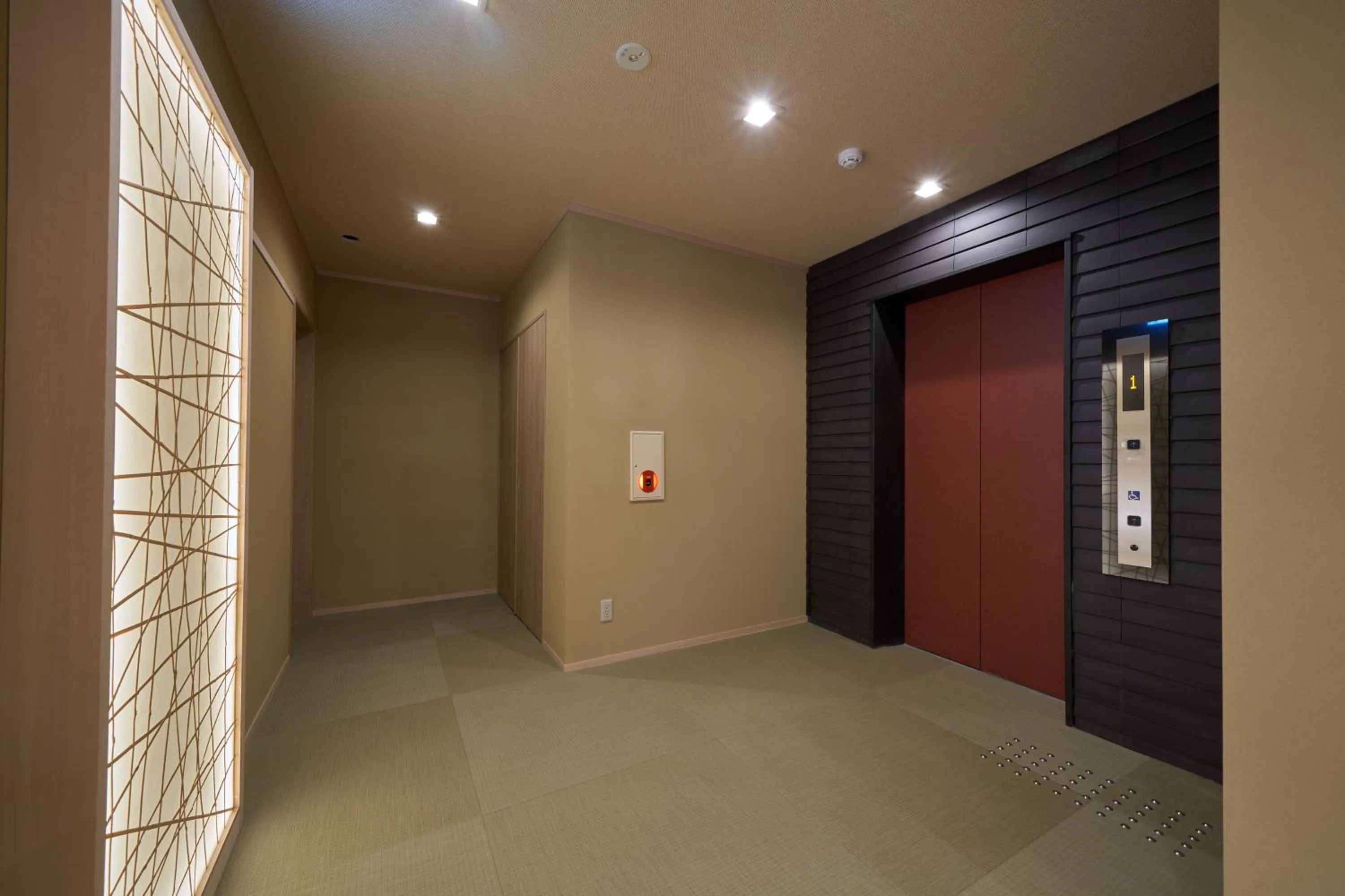 elevator in Welina Hotel Shinsaibashi NAGOMI