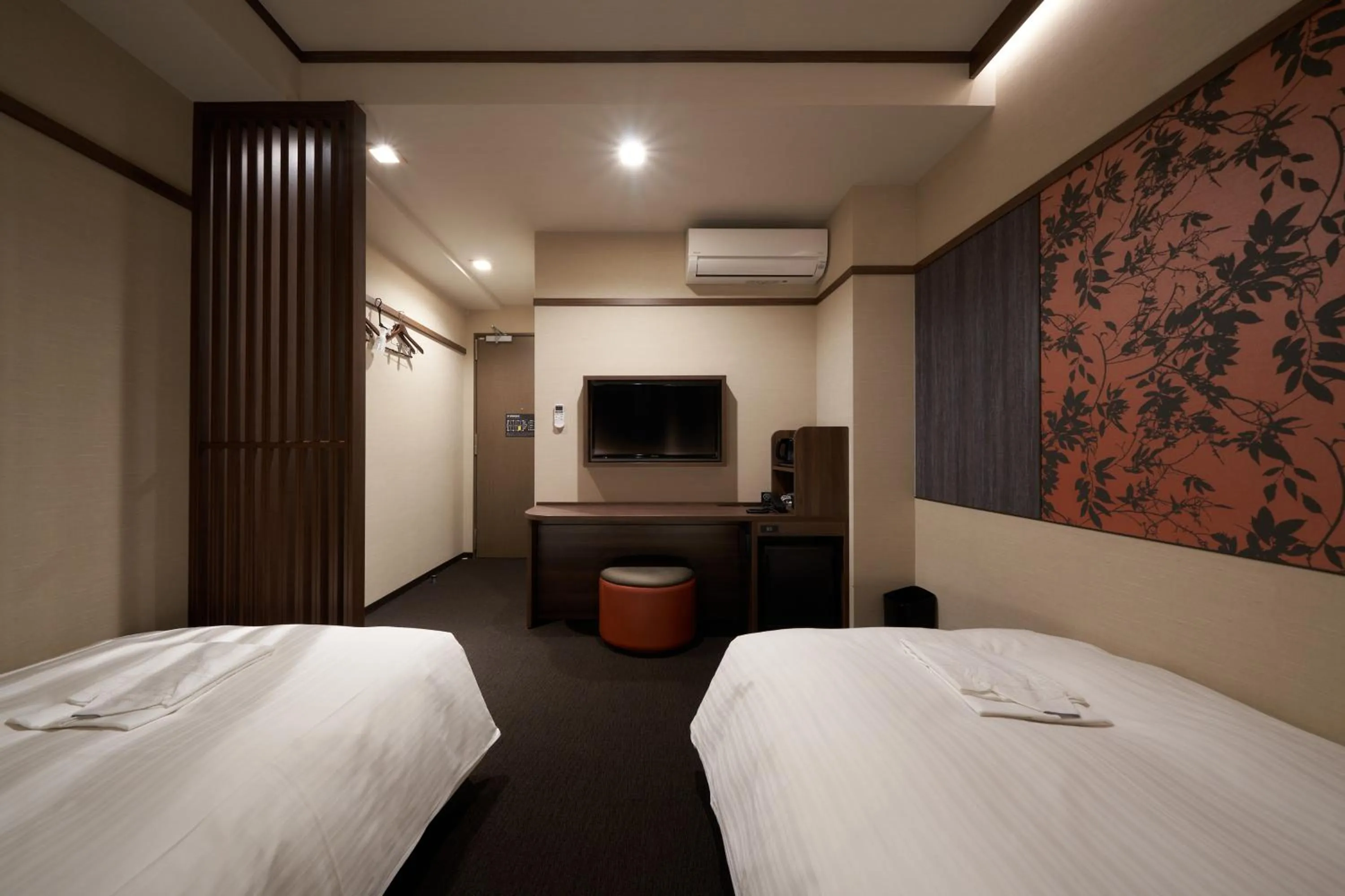 Bed in Welina Hotel Shinsaibashi NAGOMI