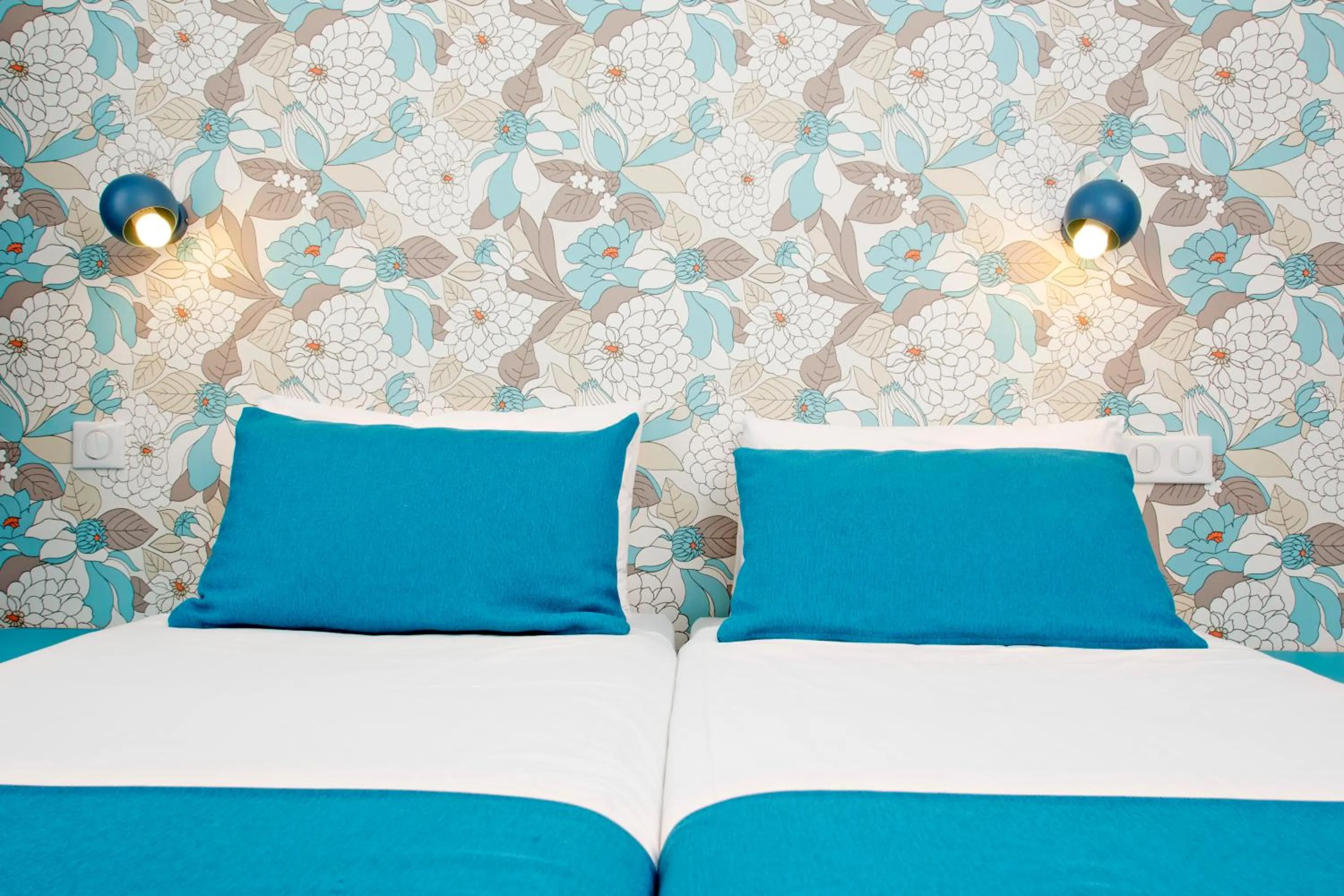 Bed in Hôtel Villa Bohème