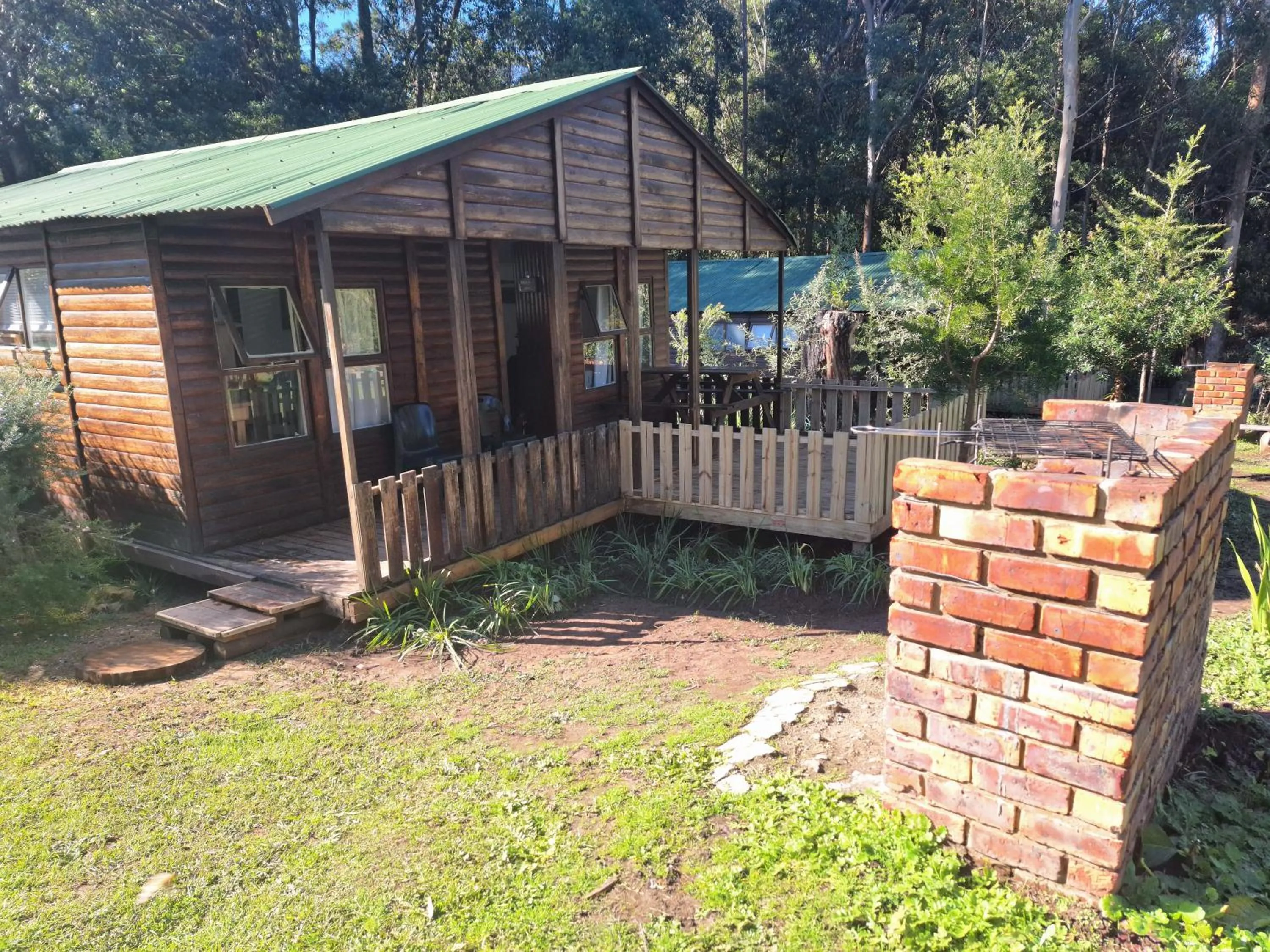 Property building in Plett Forest Cabins
