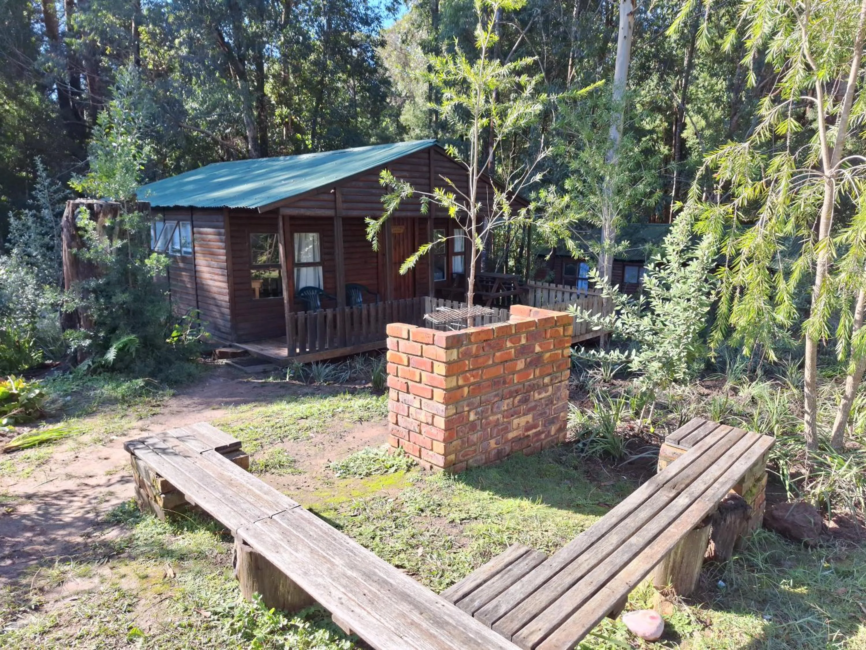 Property building in Plett Forest Cabins
