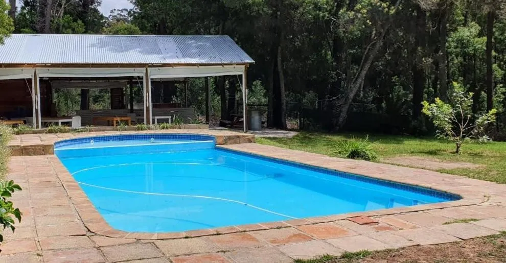 Swimming pool in Plett Forest Cabins