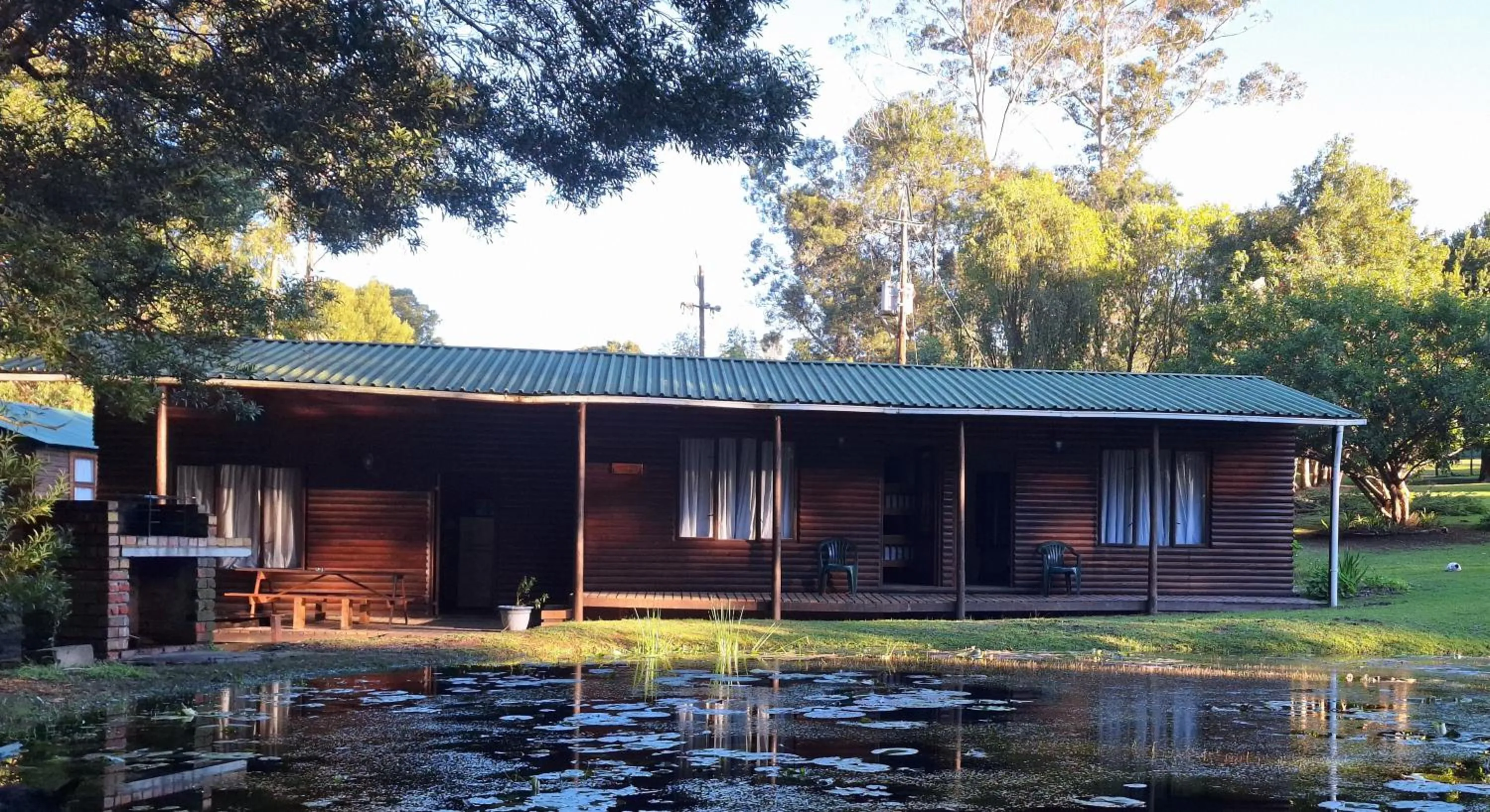 Property building in Plett Forest Cabins