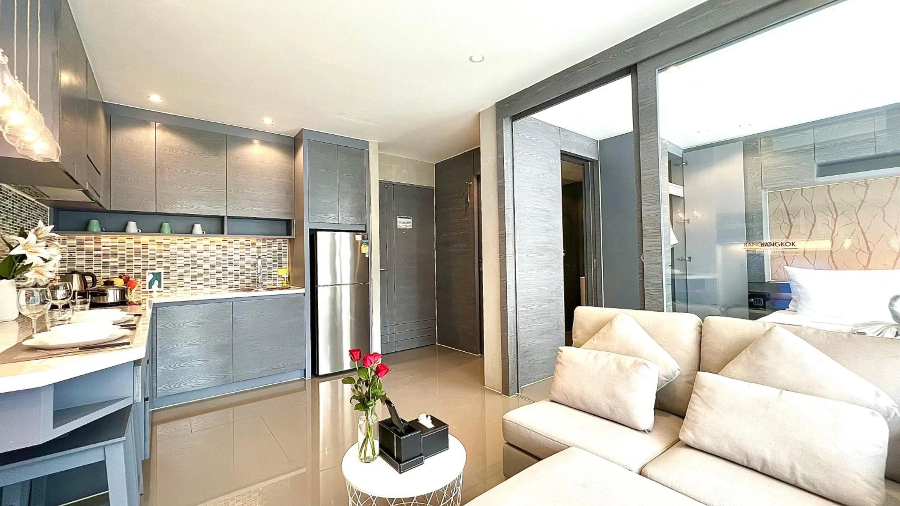 Kitchen or kitchenette in Citygate Kamala Resort and Residence - Official Account