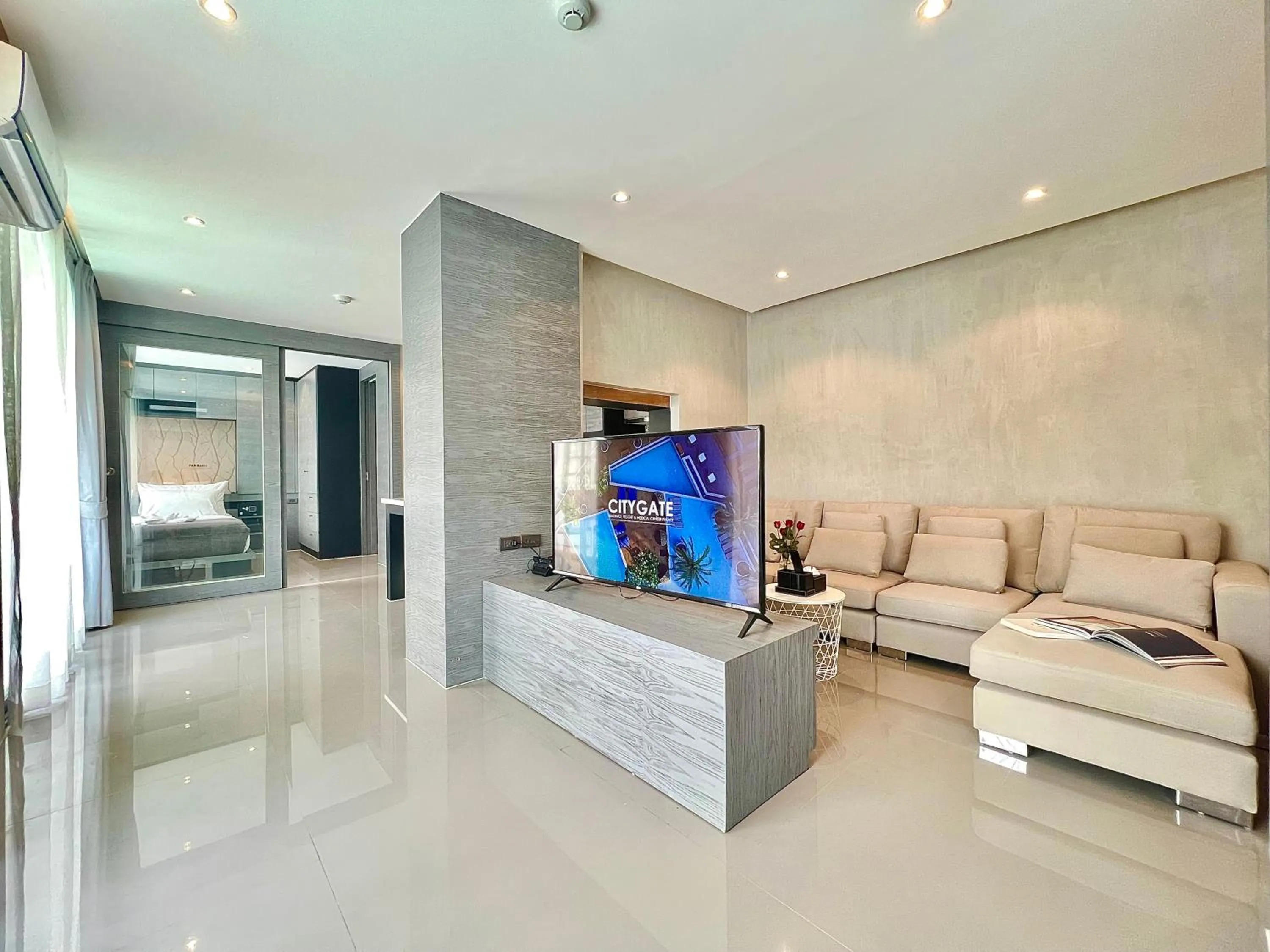 Living room in Citygate Kamala Resort and Residence - Official Account