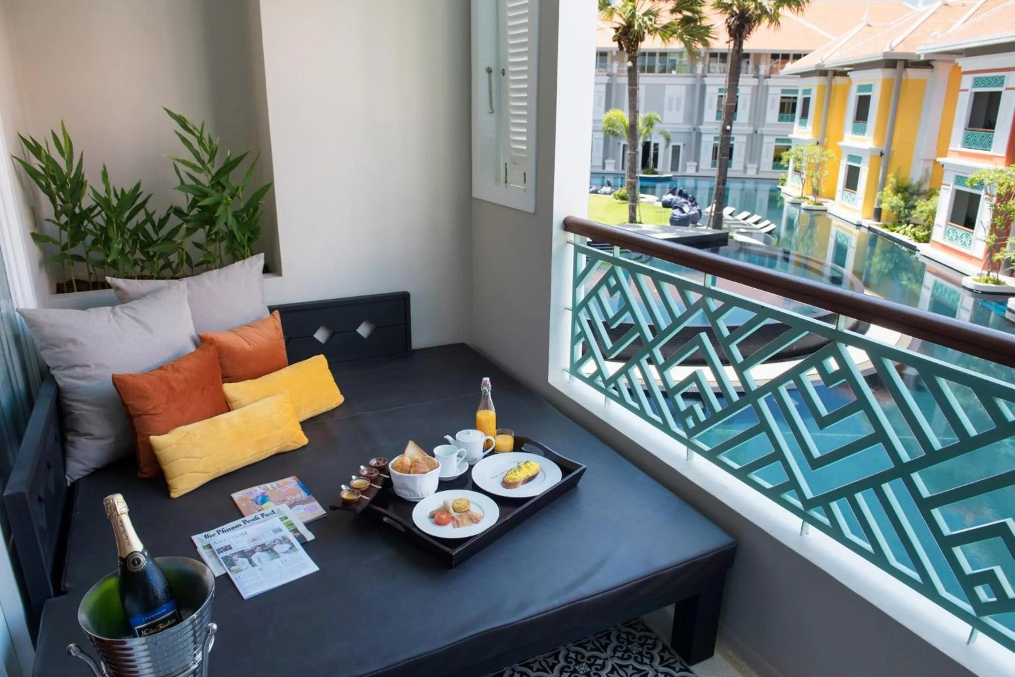 Balcony/Terrace in The Royal Family Suites by Memoire Palace Resort & Spa