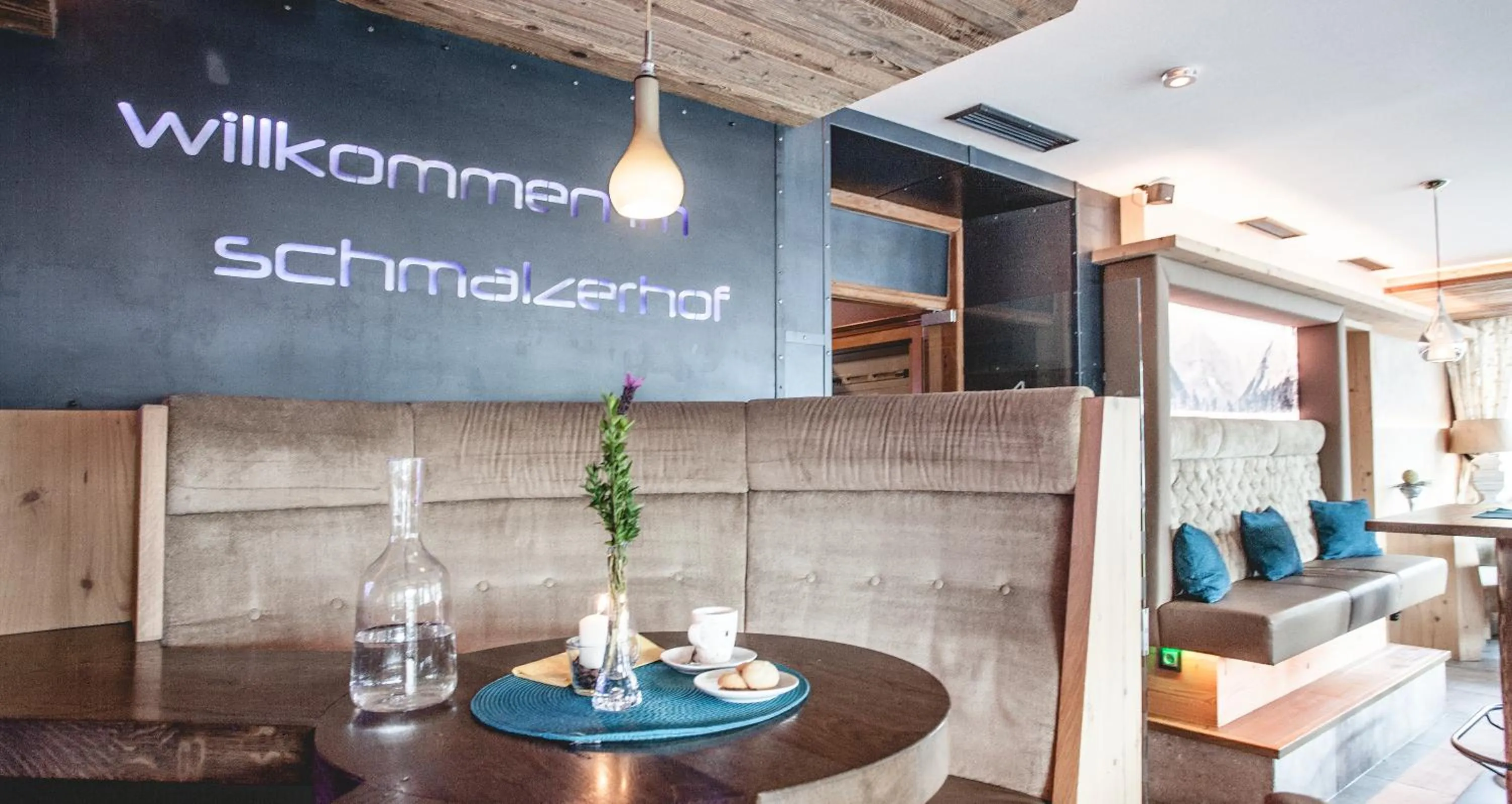 Lounge or bar in Gasthof Schmalzerhof