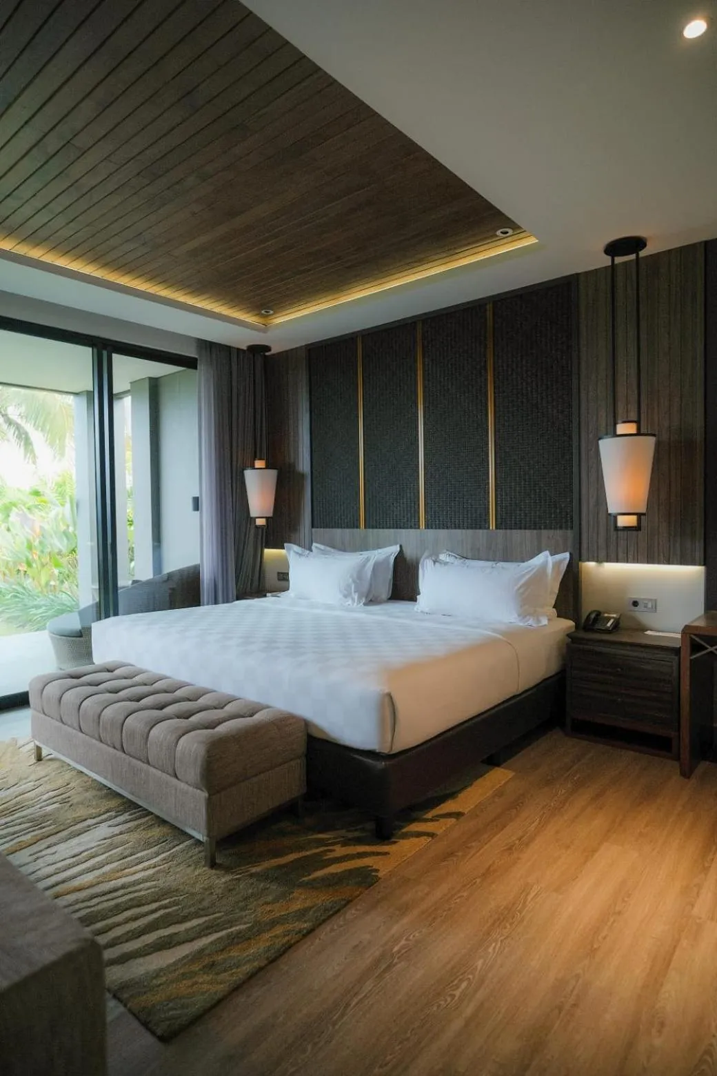 Bed in Ketapang Indah Hotel