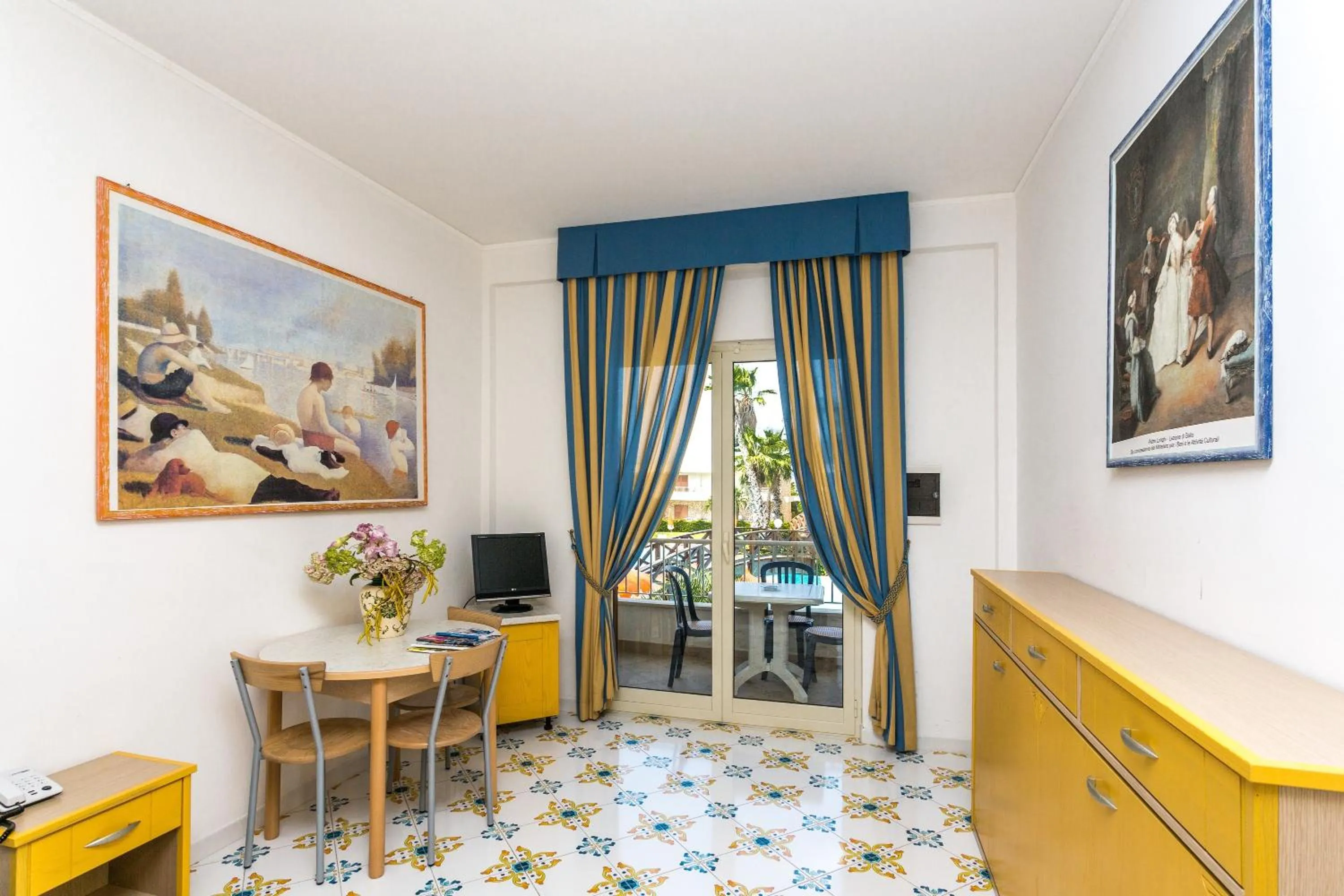 Living room in Club Residence La Castellana Mare