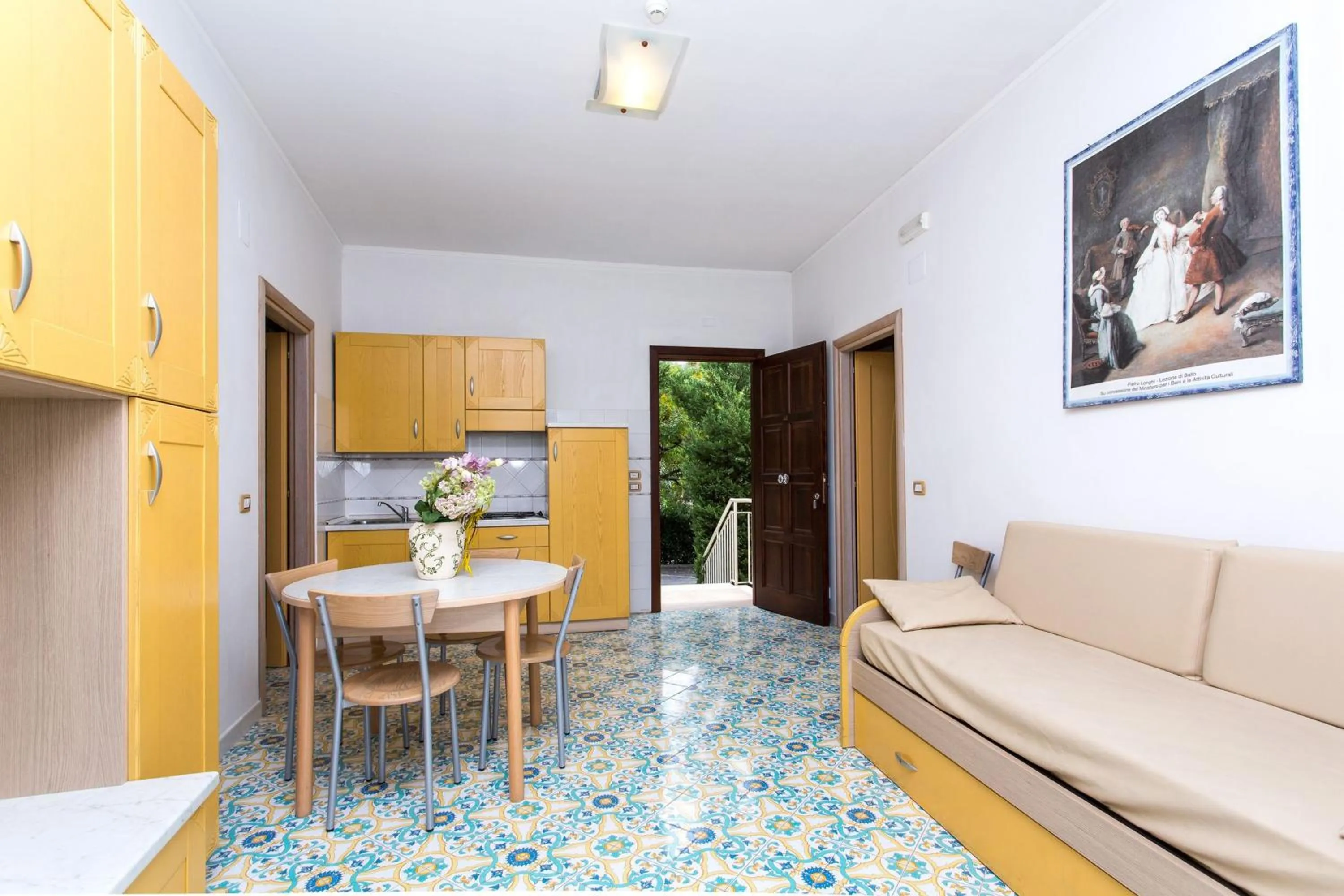 Kitchen or kitchenette in Club Residence La Castellana Mare