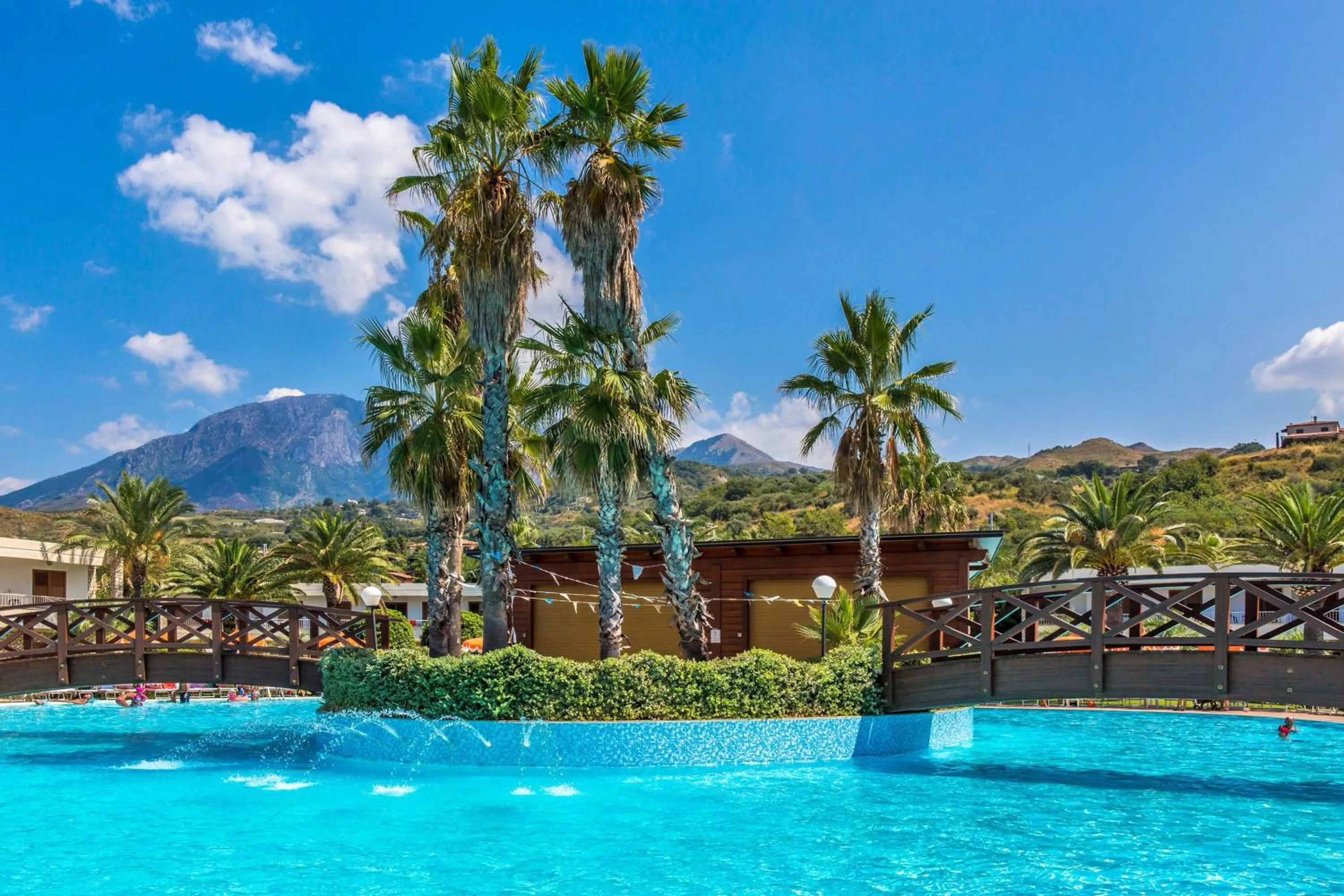 Mountain view in Club Residence La Castellana Mare