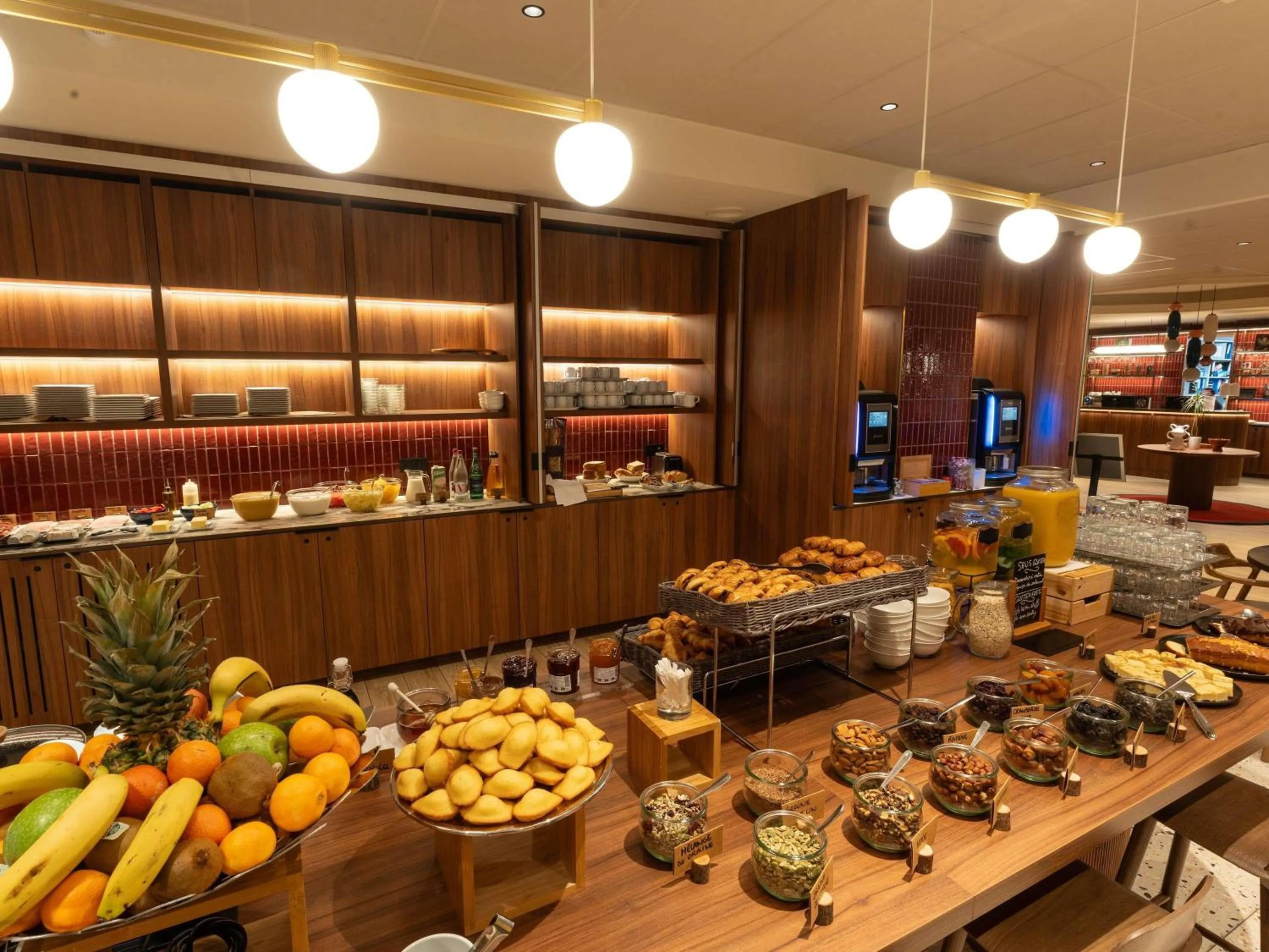 Breakfast in Novotel Nantes Centre Bord de Loire