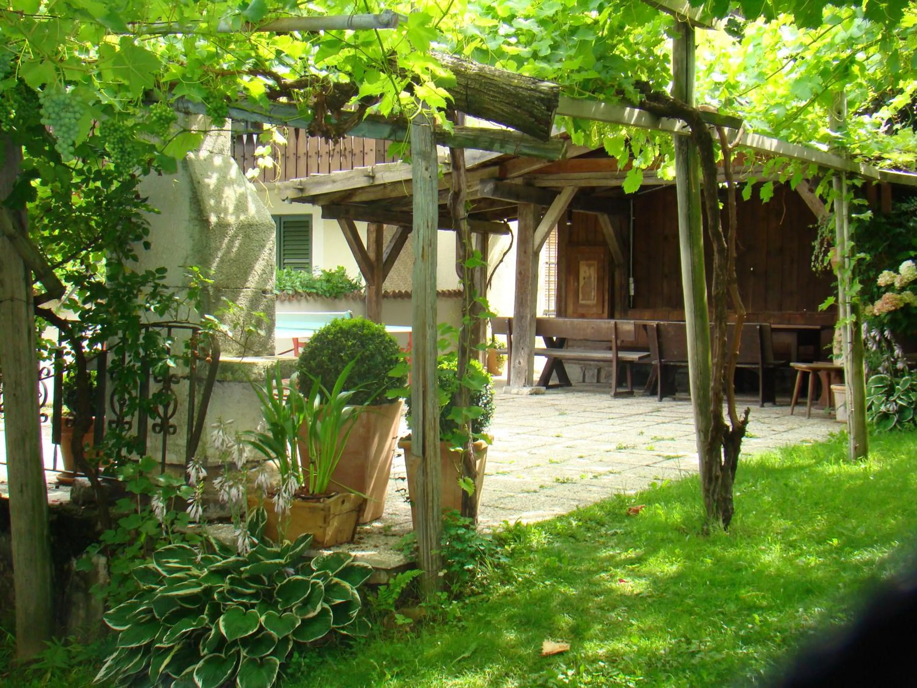 Garden in Obermaratscher Apartments Residence