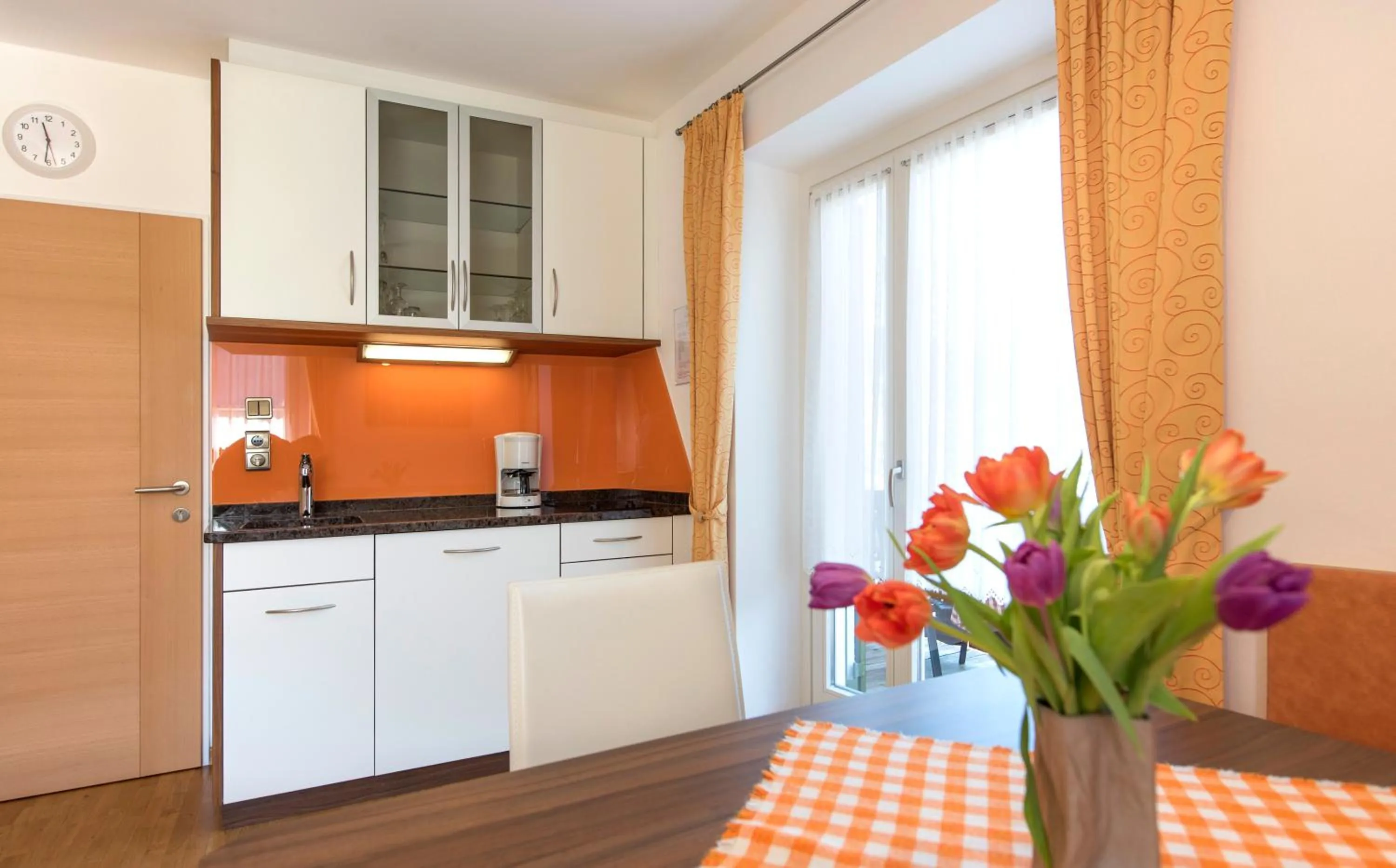 Kitchen or kitchenette in Obermaratscher Apartments Residence