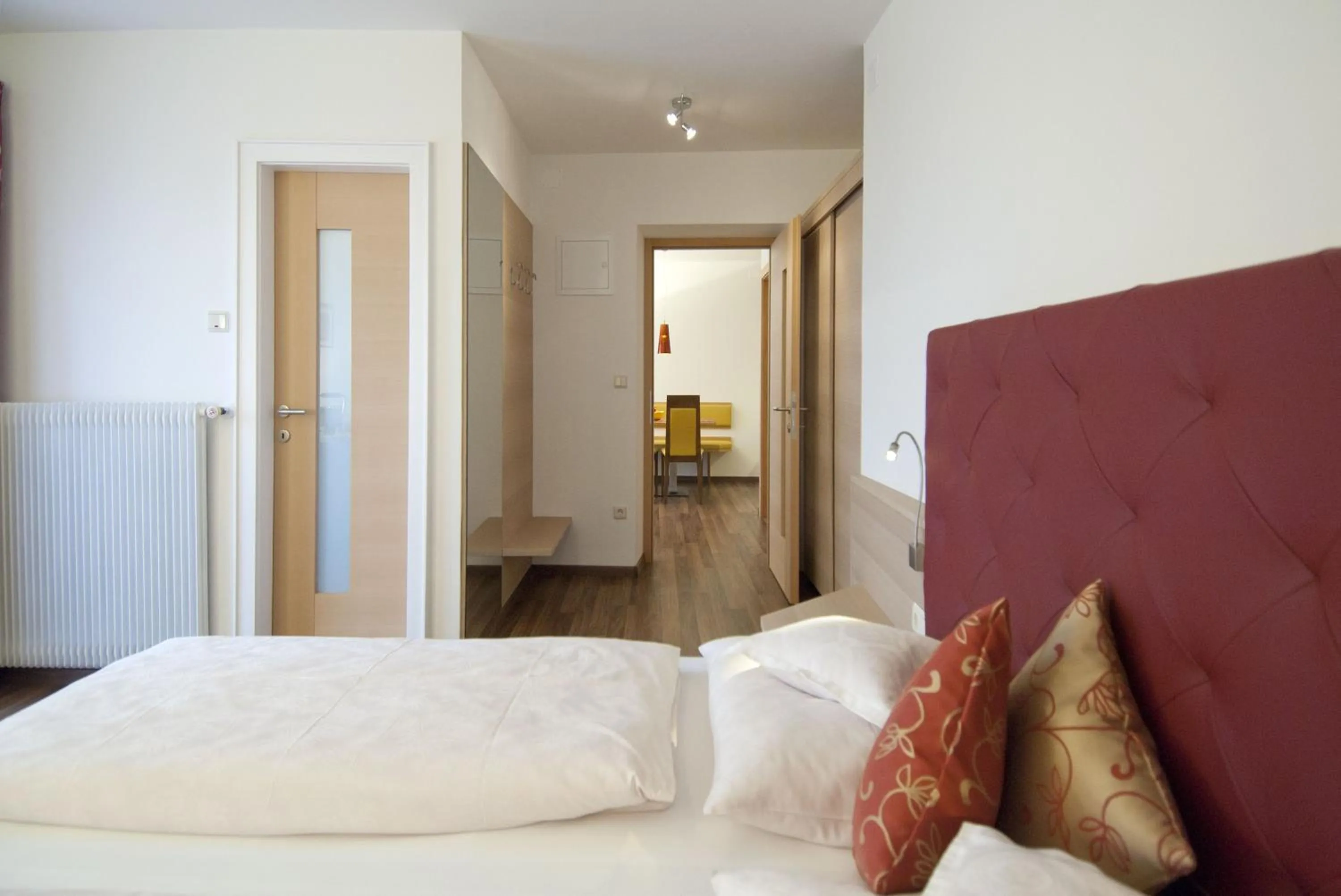 Bed in Obermaratscher Apartments Residence