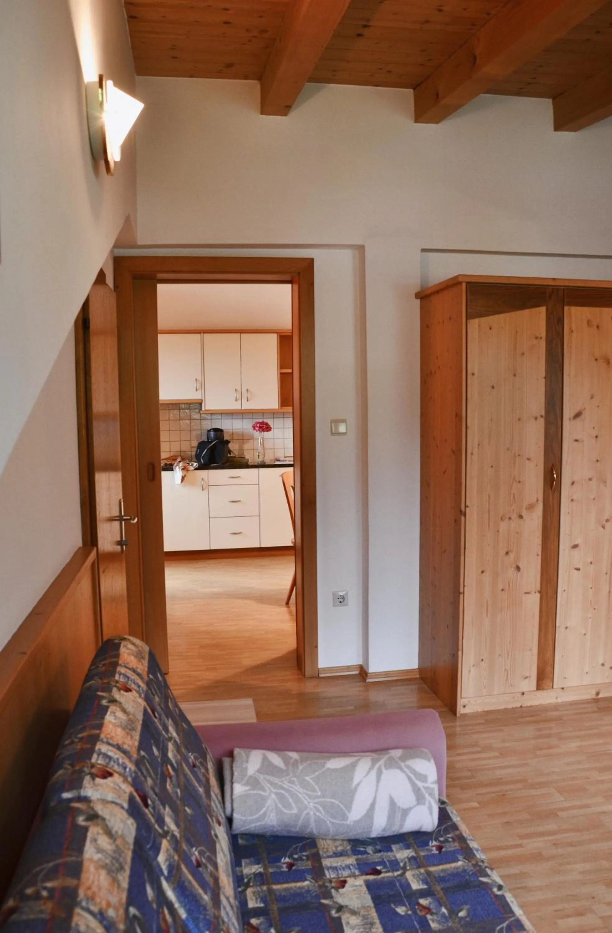 Bed in Obermaratscher Apartments Residence