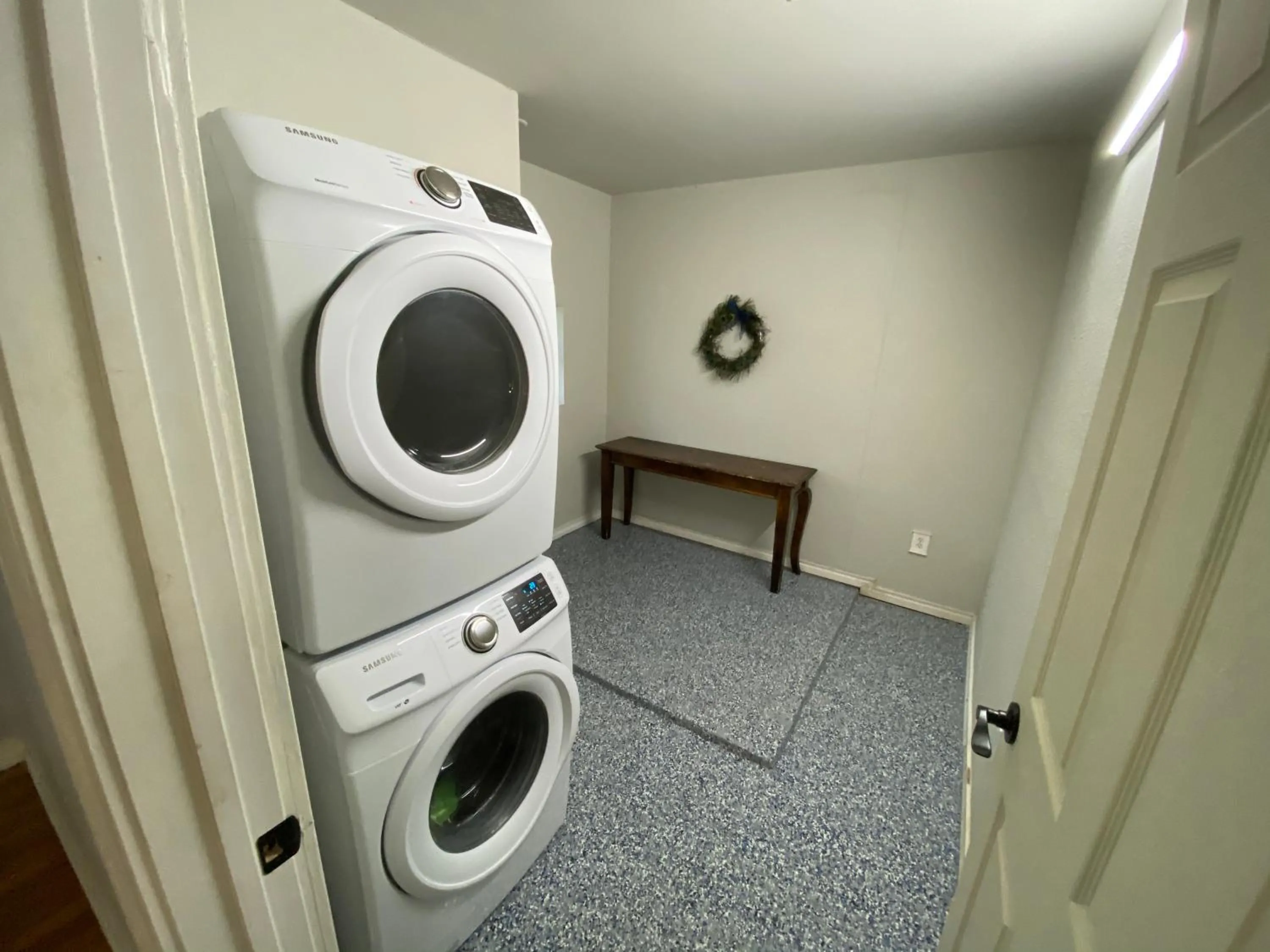 laundry in The Peahen House