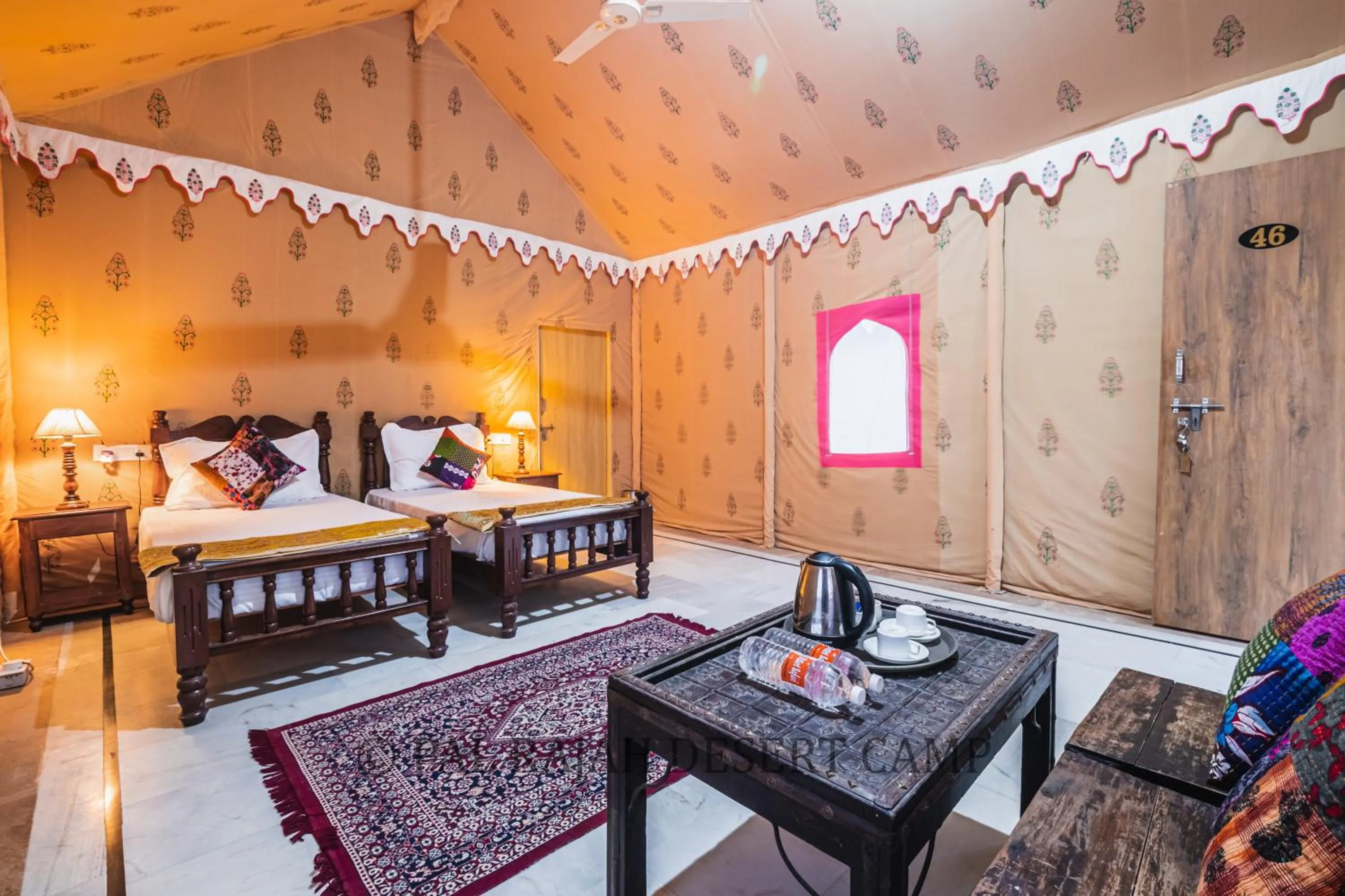 Bedroom, Bed in Pal Rajah Desert Camp