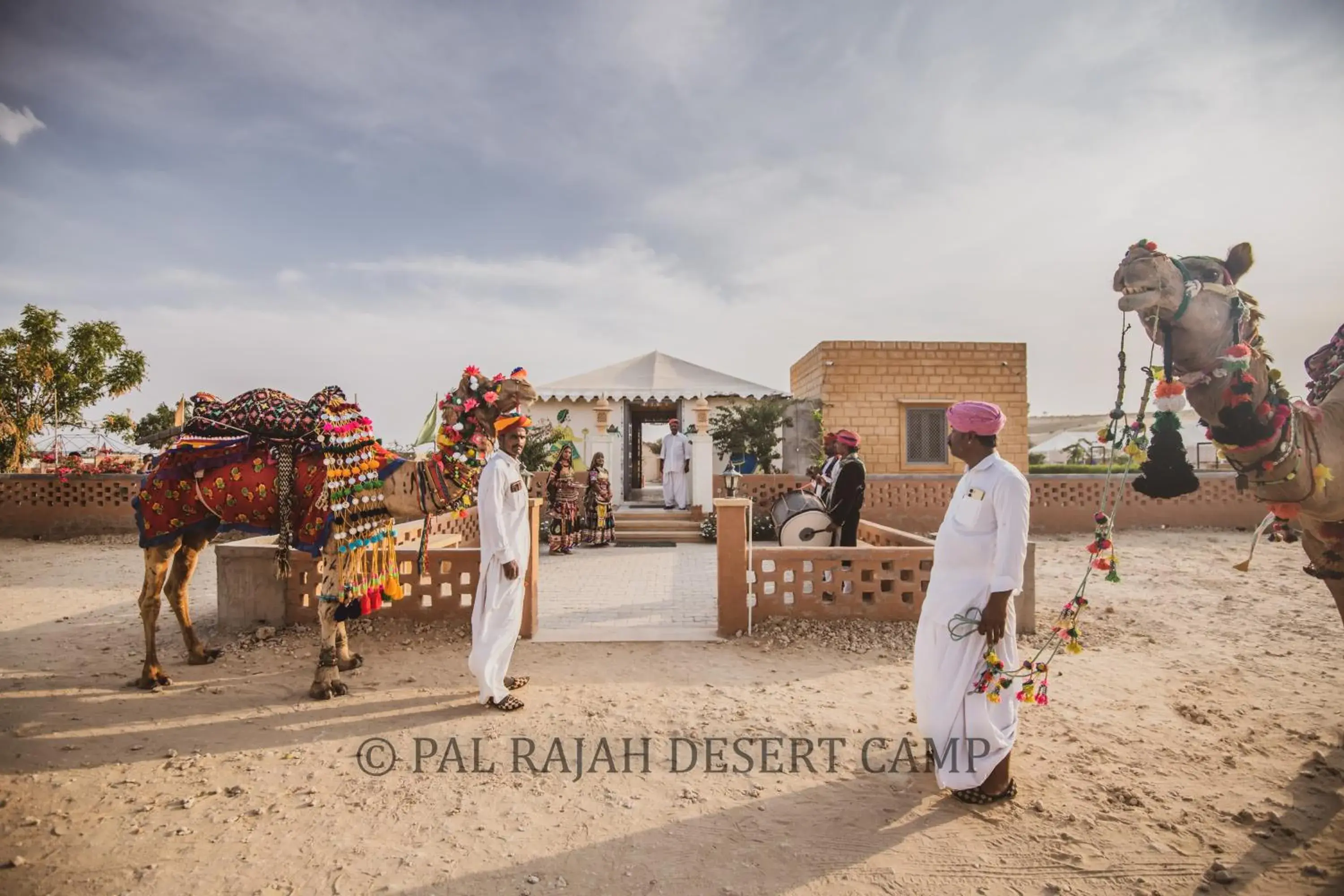 Property building in Pal Rajah Desert Camp Property building in Pal Rajah Desert Camp