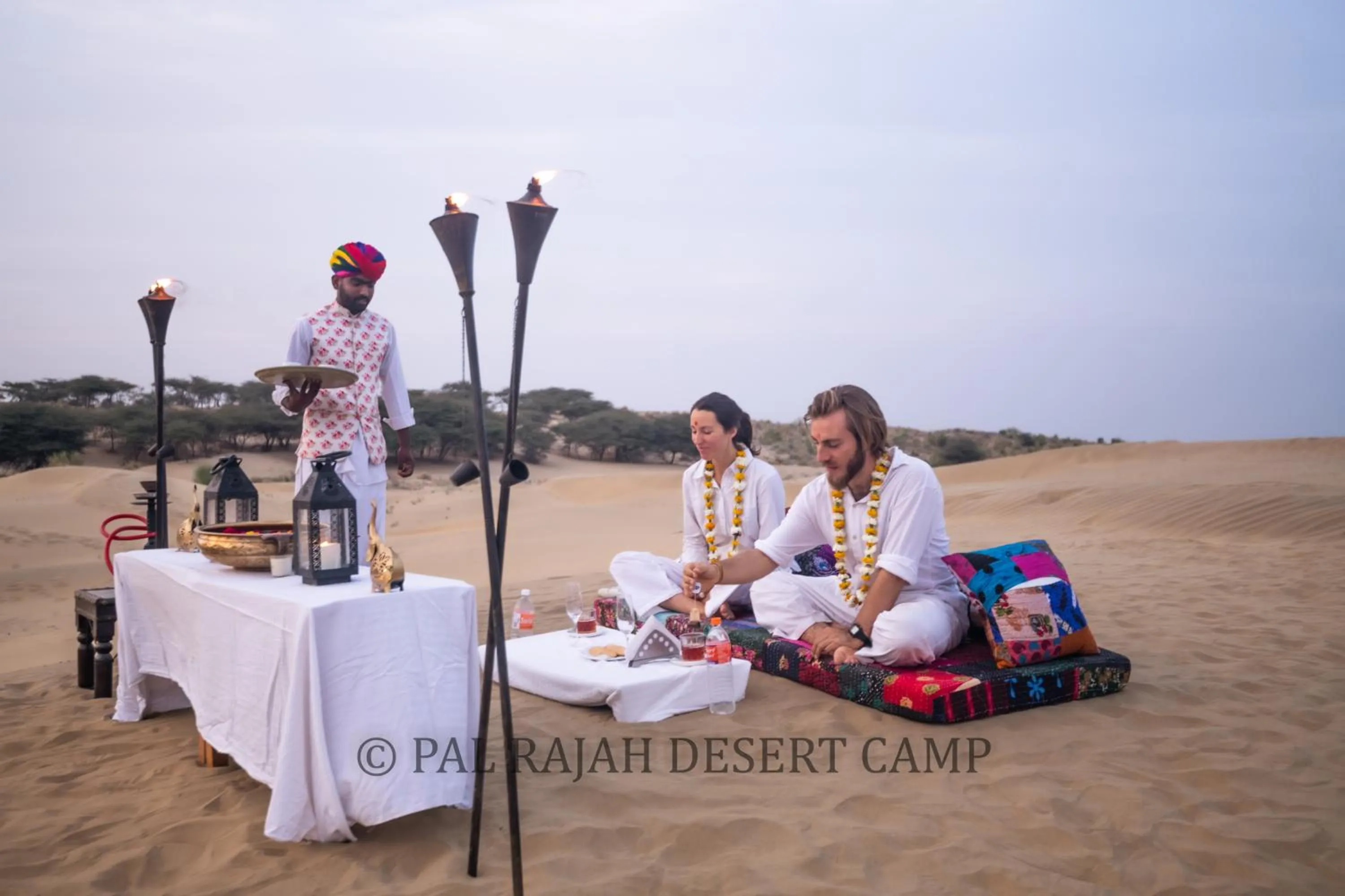 Natural landscape in Pal Rajah Desert Camp