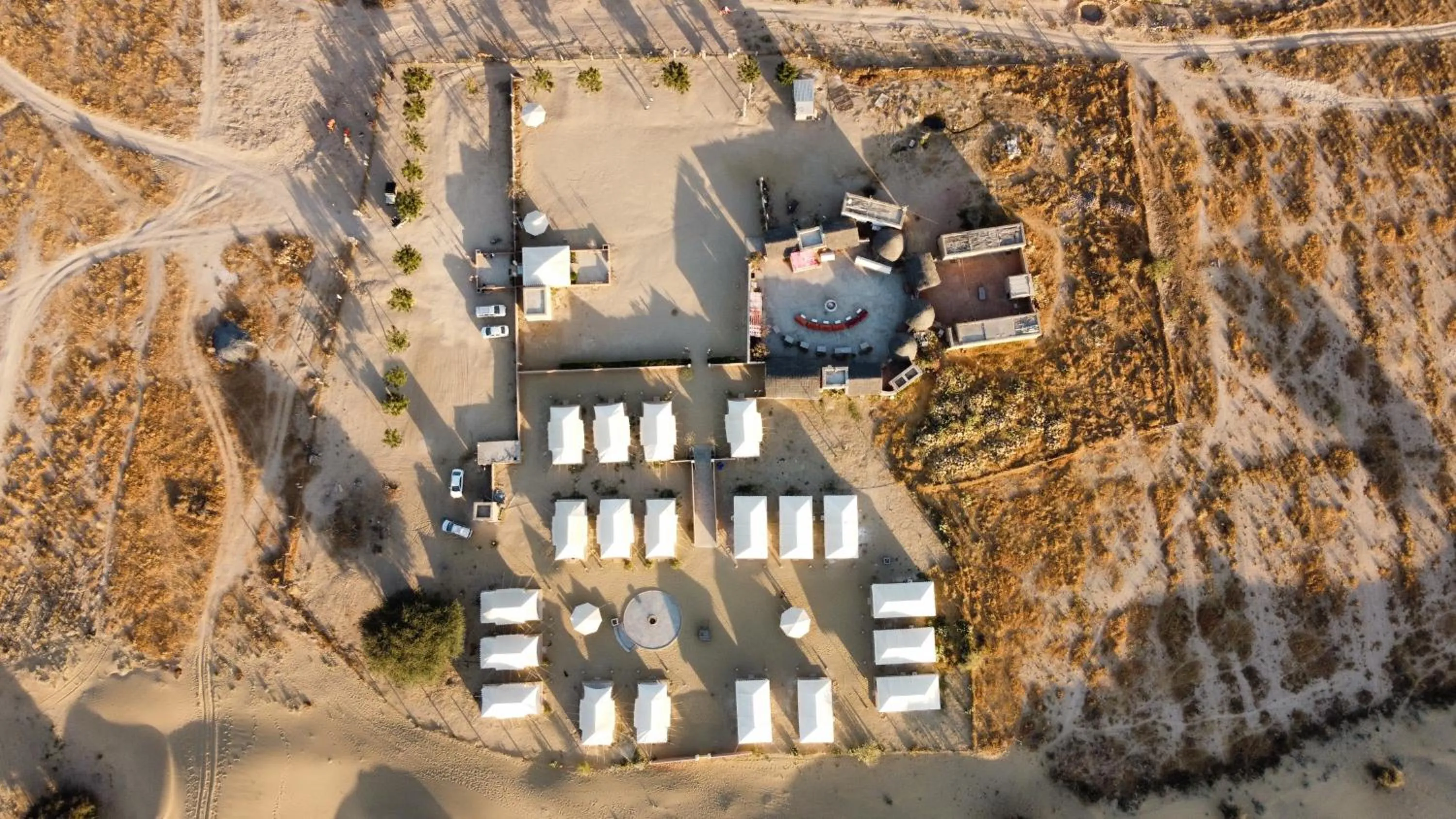 Bird's eye view in Pal Rajah Desert Camp