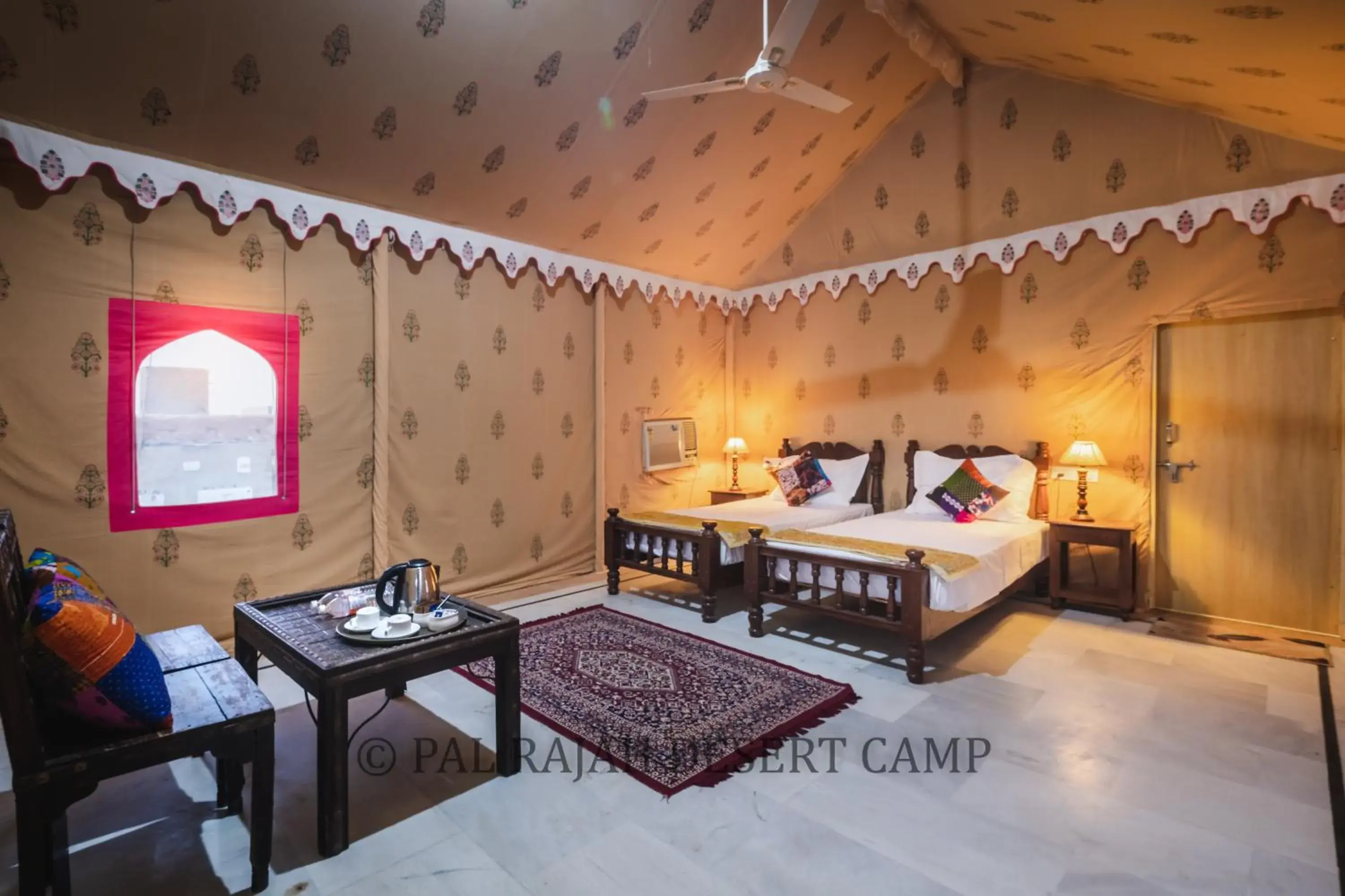 Deluxe Double or Twin Room - single occupancy in Pal Rajah Desert Camp Deluxe Double or Twin Room - single occupancy in Pal Rajah Desert Camp