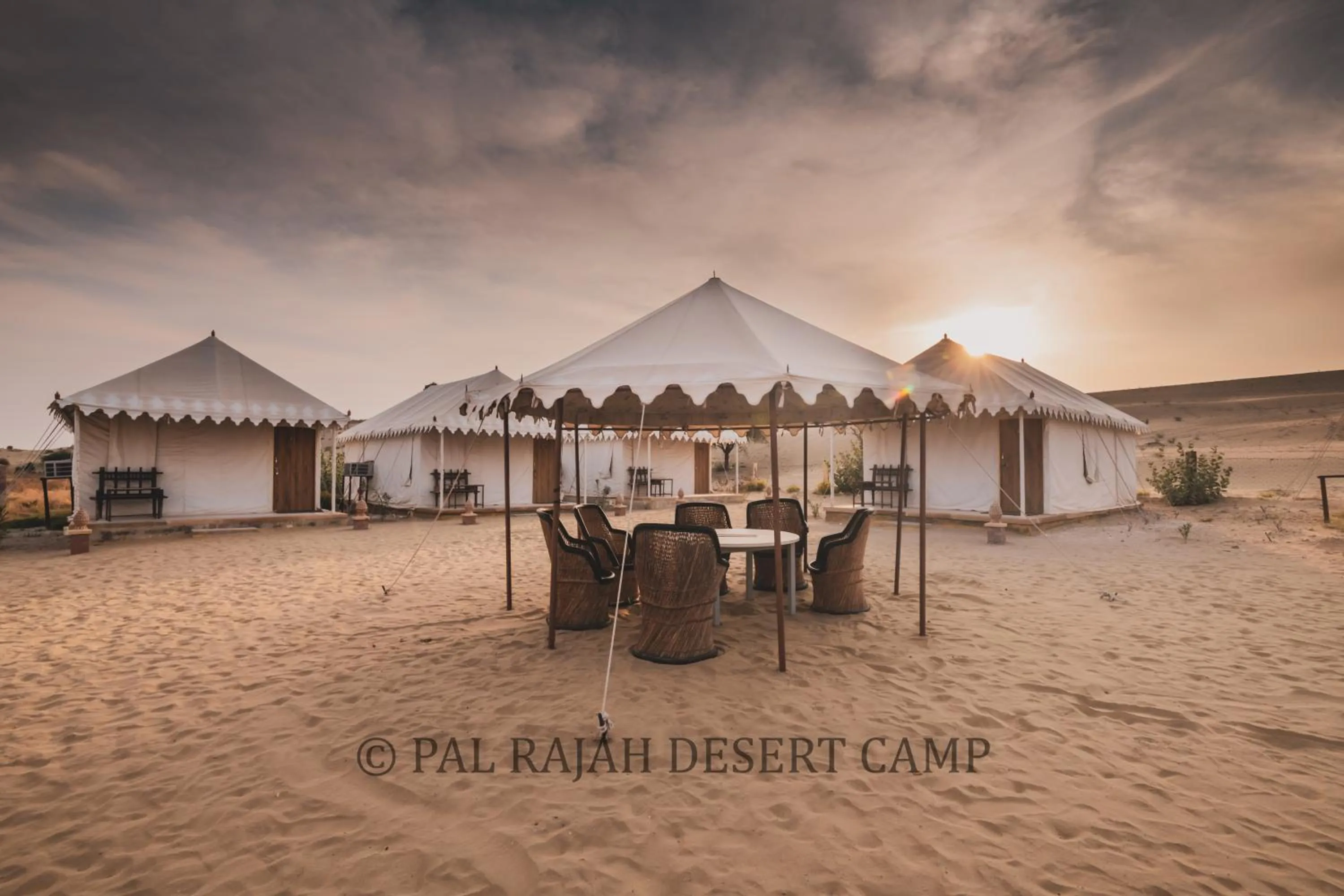 Natural landscape in Pal Rajah Desert Camp