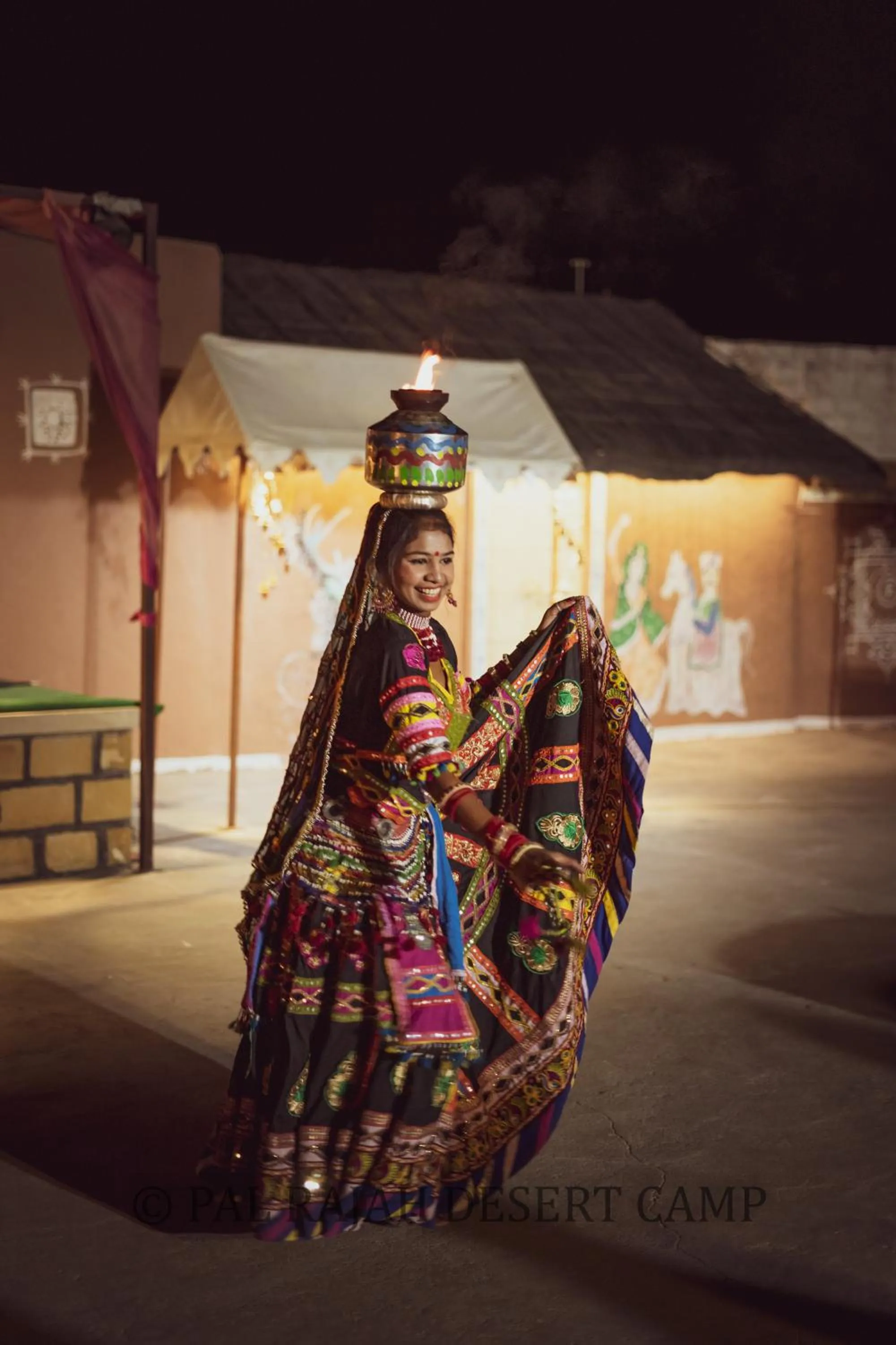 Night in Pal Rajah Desert Camp