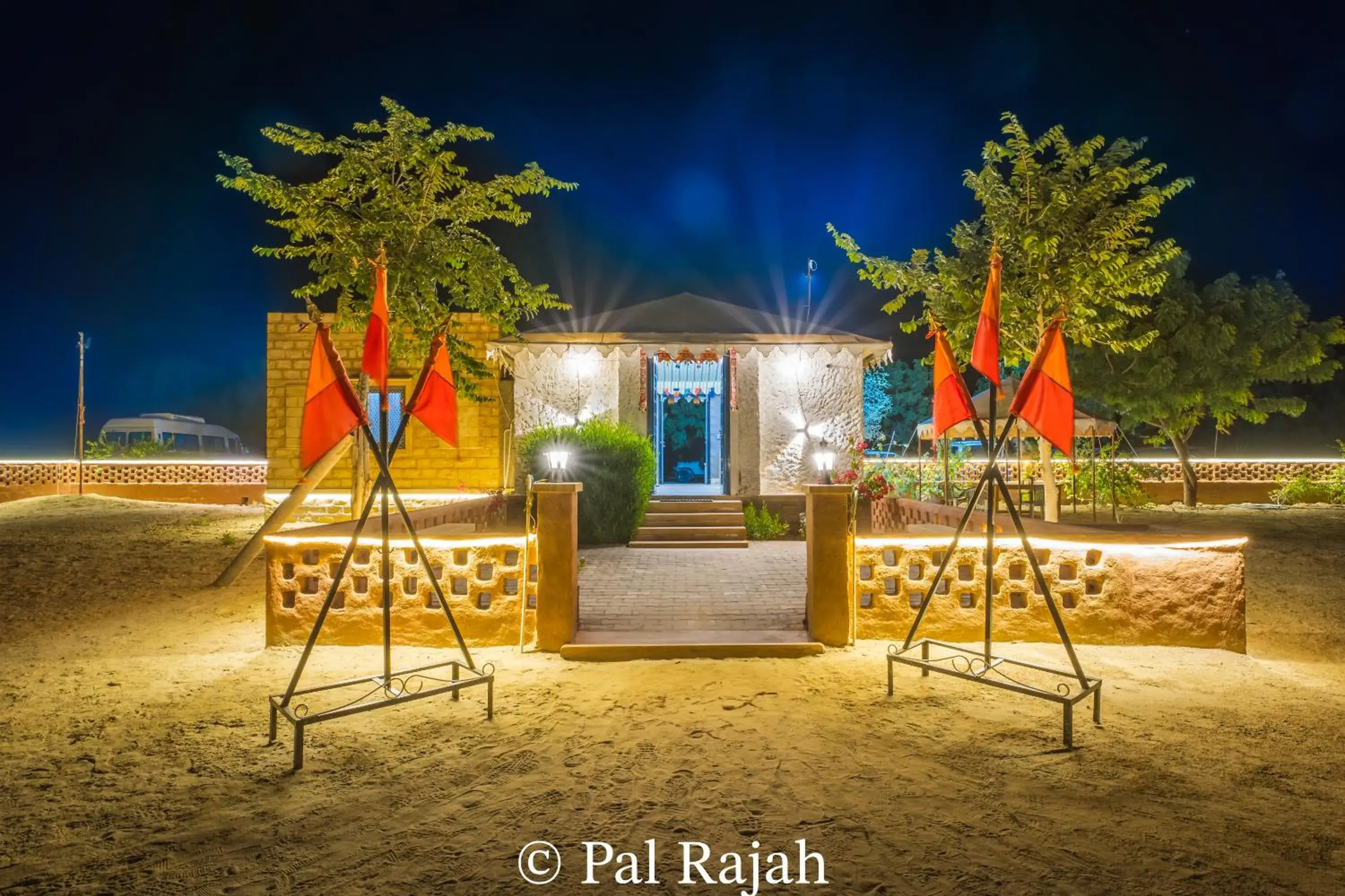 Lobby or reception in Pal Rajah Desert Camp Lobby or reception in Pal Rajah Desert Camp