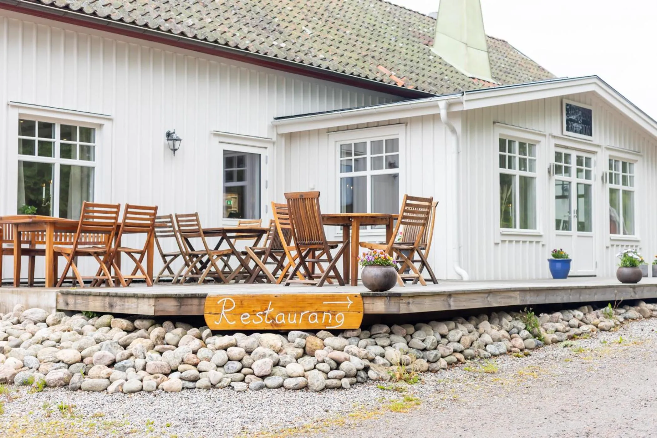 Restaurant/places to eat in Hensbacka Hotell