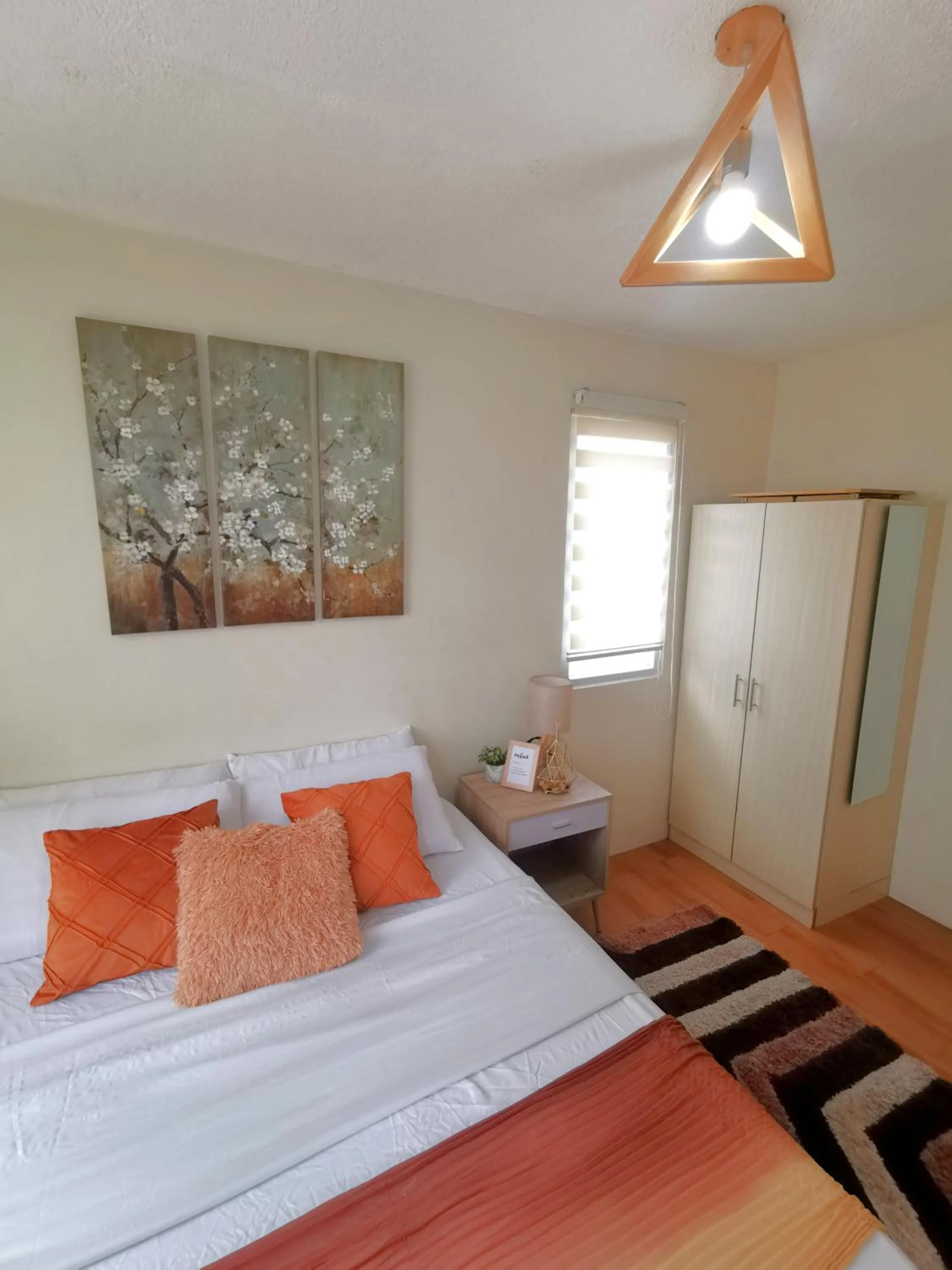 Bed in Davao Condo 2BR Pool Wifi Netflix