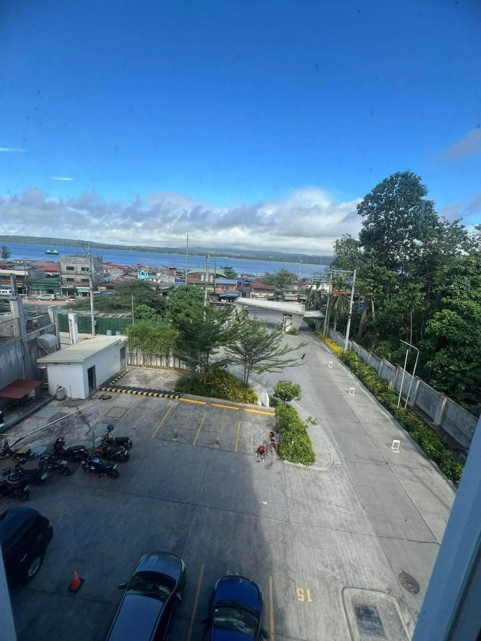 Bird's eye view in Davao Condo 2BR Pool Wifi Netflix