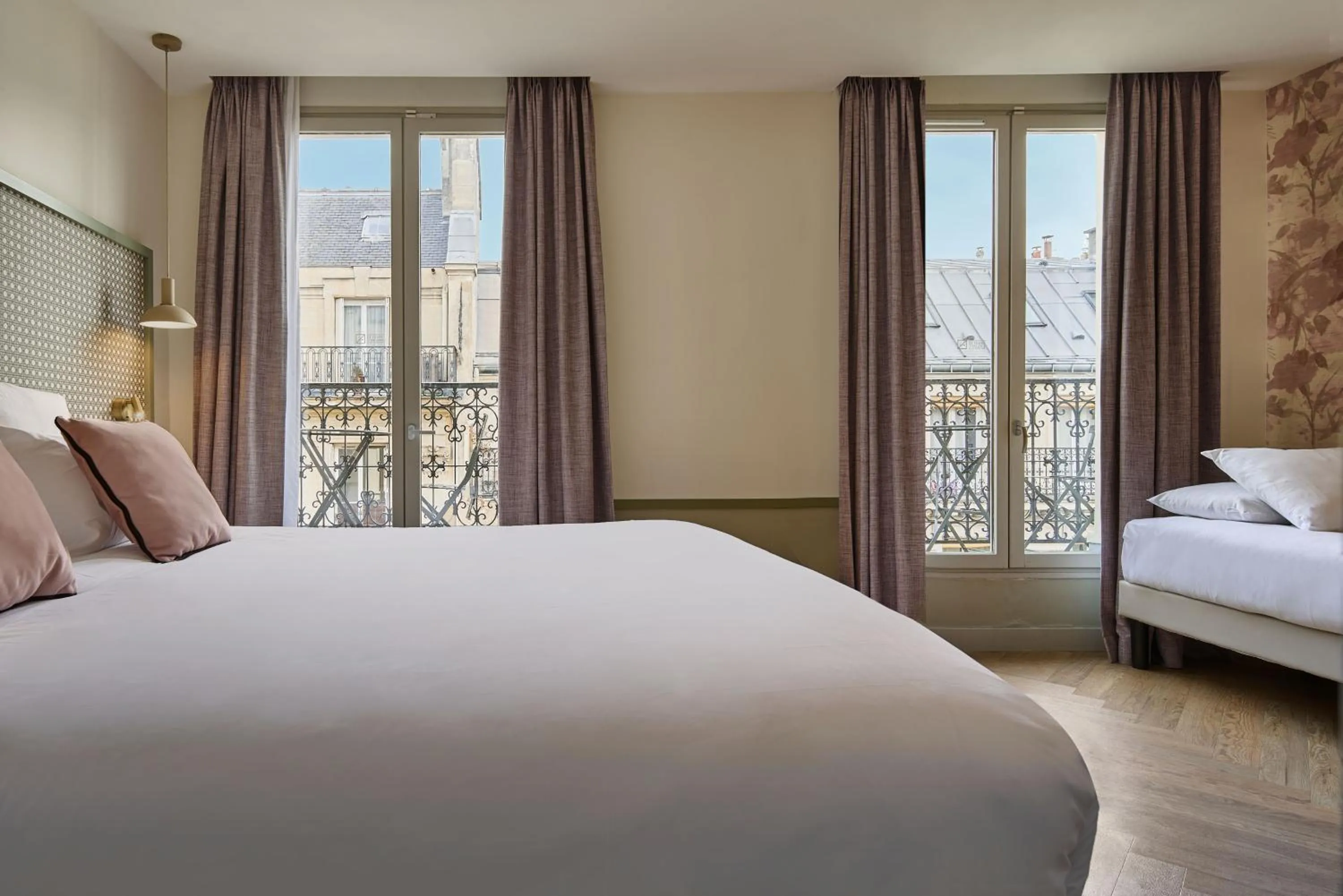 Bed in Hotel Cervantes by Happyculture